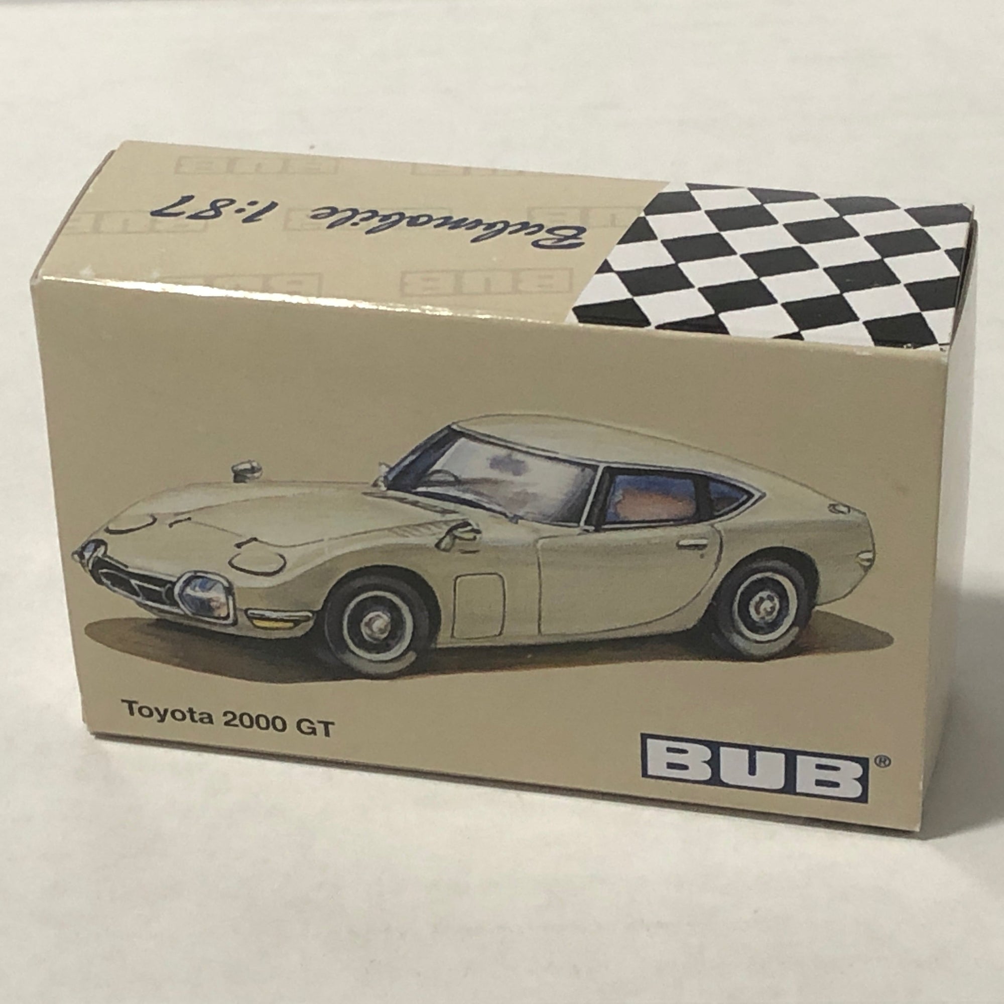 Toyota 2000 GT racing 1968 SCCA N 33 by Bub 1:87 (09053)(Ltd Ed)