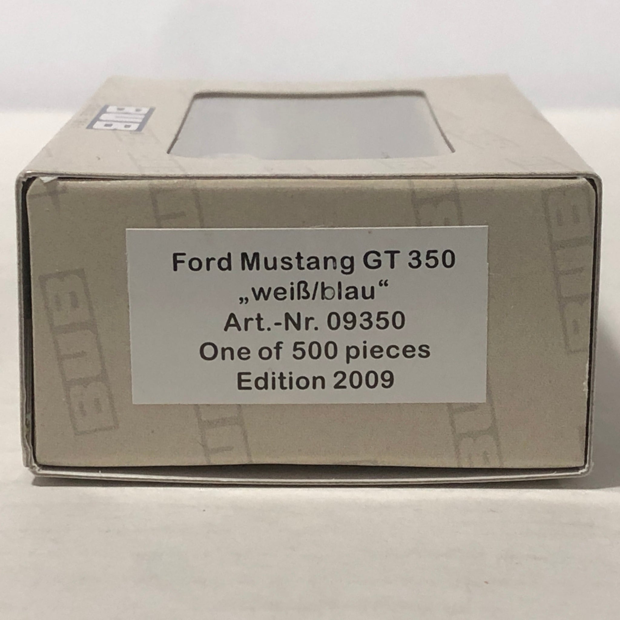 Ford Mustamg 350 GT Shelby by Bub 1:87 (09350)(Ltd Ed of 500)