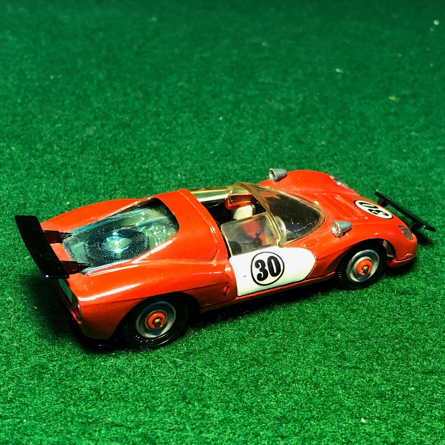 Ferrari 206 Dino Sport N 30 Red/White by Corgi Toys 1:43 (344)(No box)