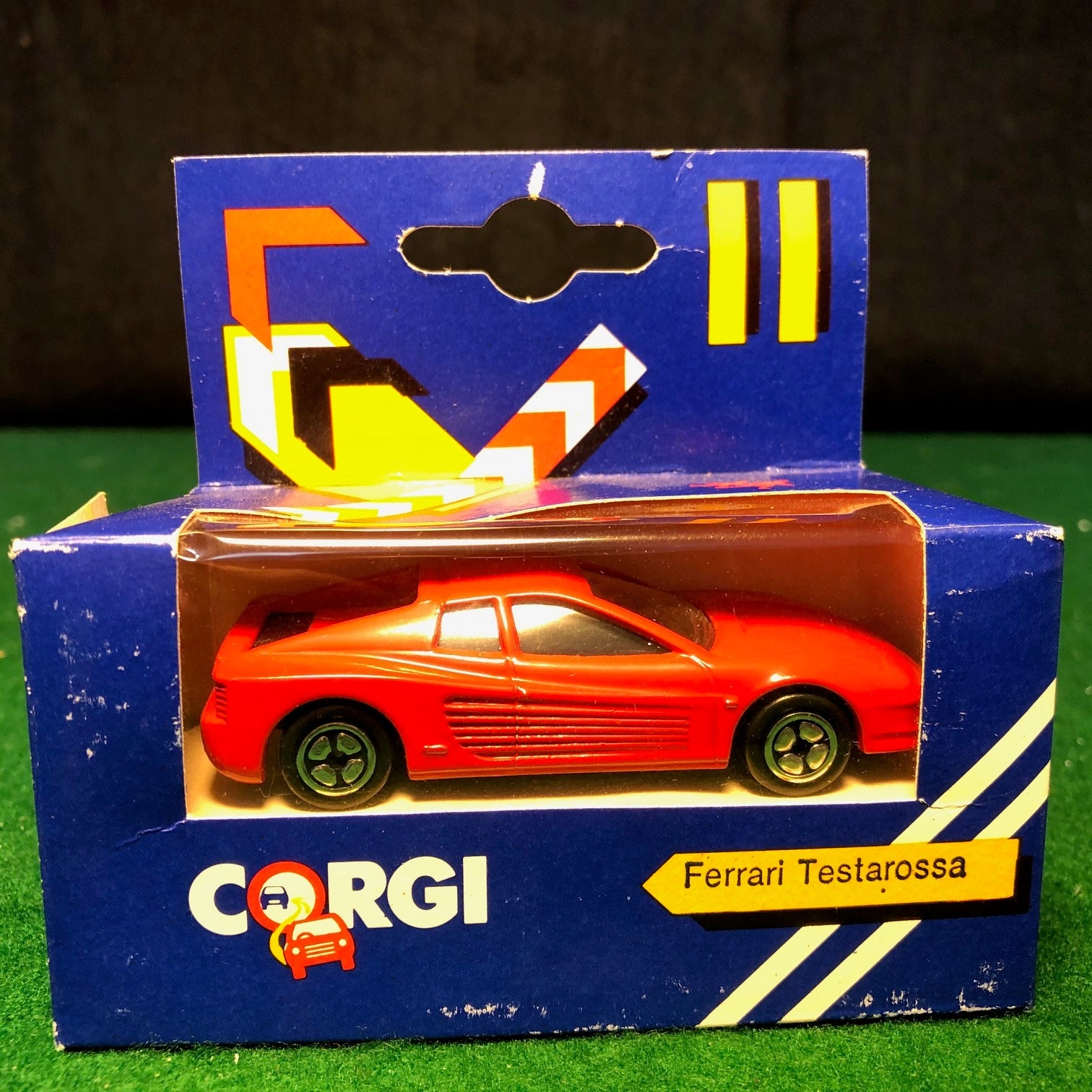 Ferrari Testarossa Red 1:55 by Corgi Toys (J36)