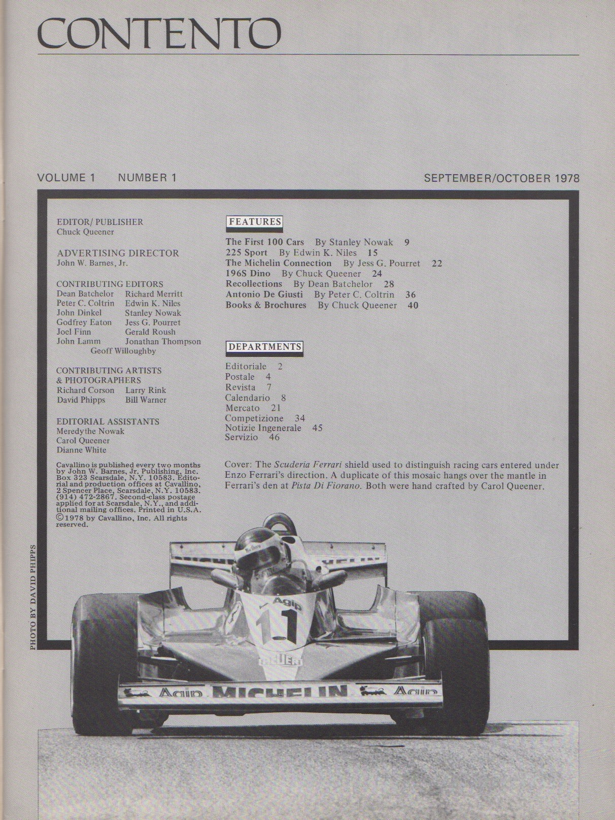 Cavallino N   1 Ferrari Magazine