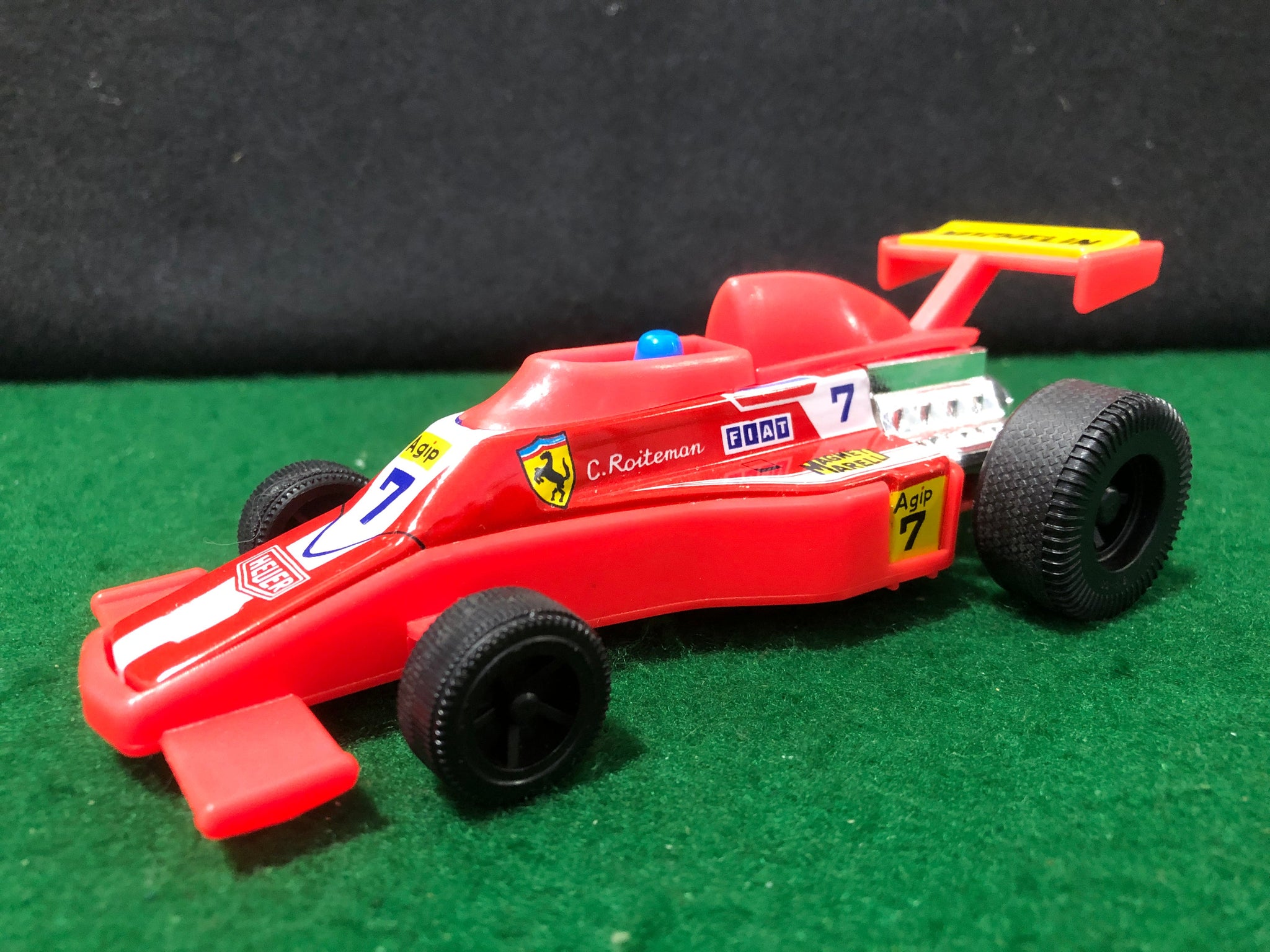 Ferrari F1 N 7 C Roiteman Motorized Tin & Plastic