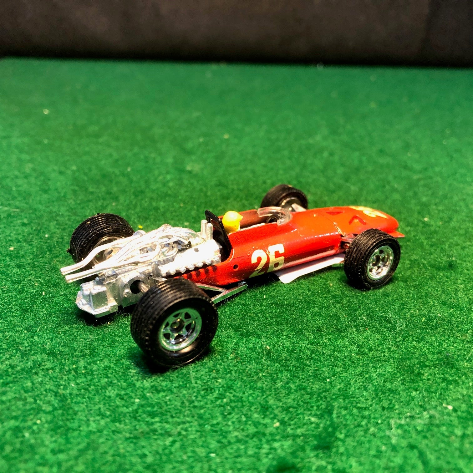 Ferrari 312 F1 1968 N 26 by Dinky / Meccano 1:43 (1422)(No box)
