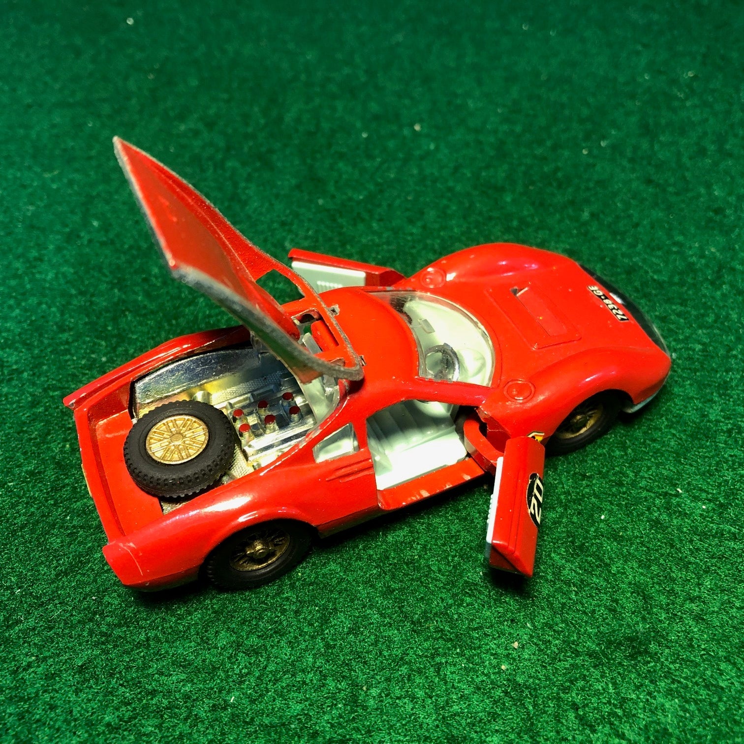 Ferrari Dino N 20 Red by Dinky / Meccano 1:43 (216)(No box)