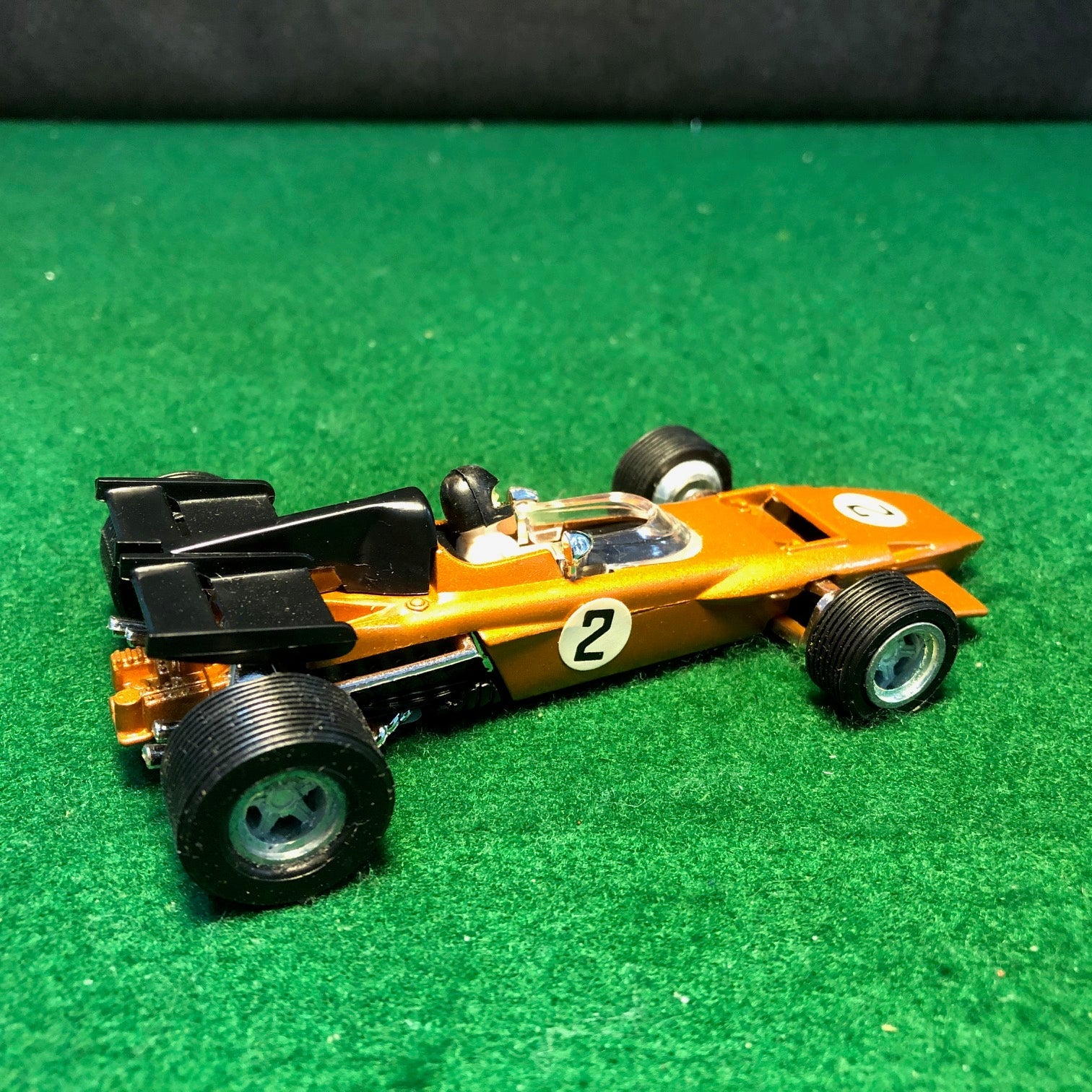 Ferrari 312 B2 F1 N 2 Gold/Black by Dinky / Meccano 1:36 (226)(No box)