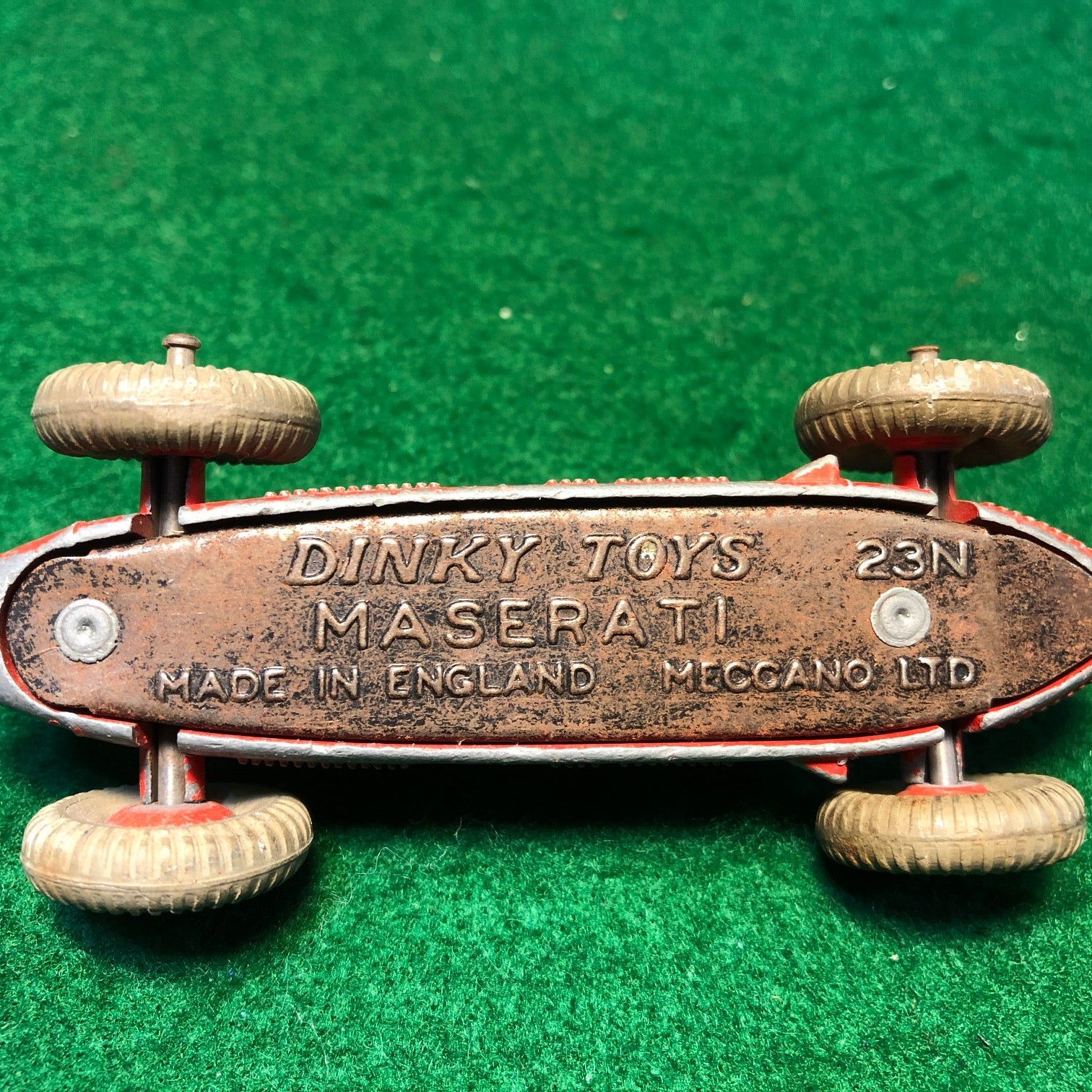 Maserati 4CLT F1 Red by Dinky / Meccano 1:43 (23N)(No box)