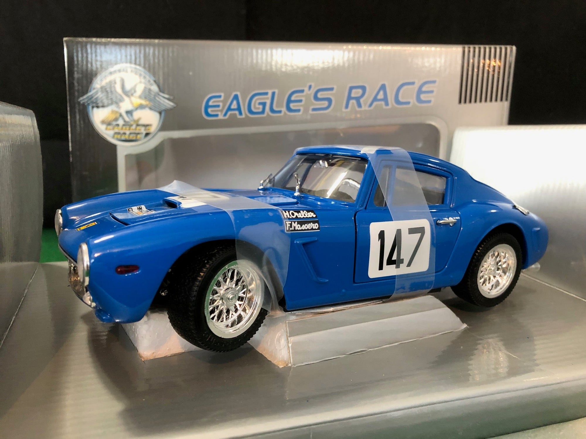 Ferrari 250 GT SWB 1961 TdF N. 147 by Eagle's Race 1:18