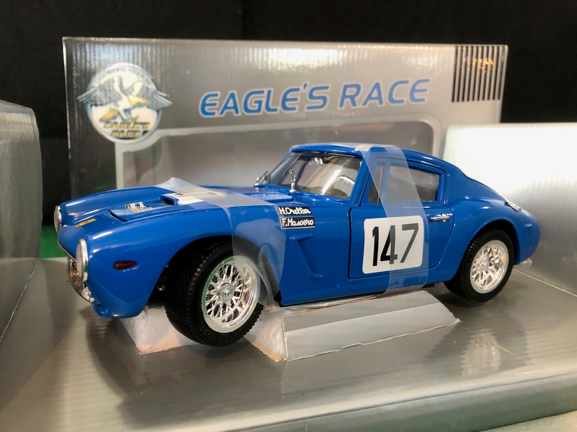 Ferrari 250 GT SWB 1961 TdF N. 147 by Eagle's Race 1:18