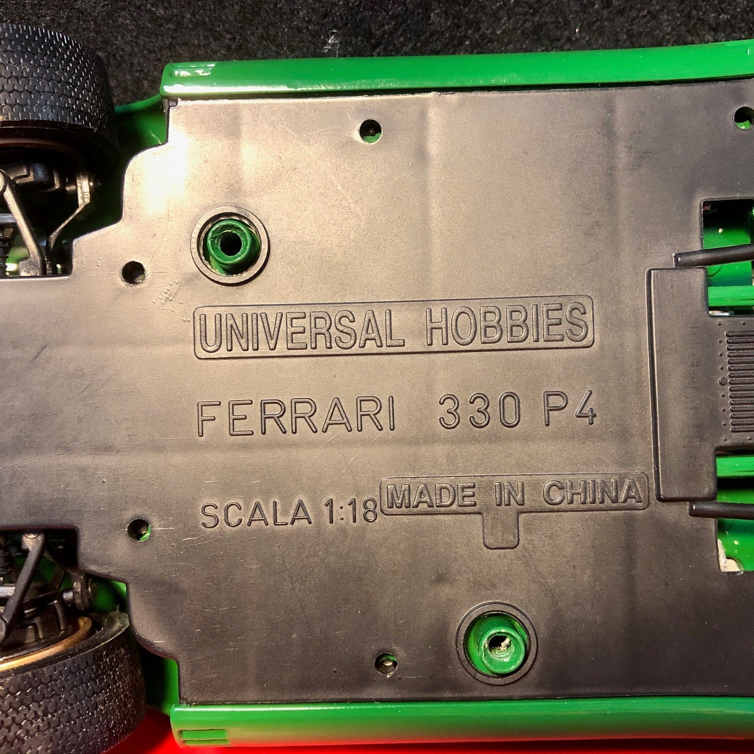 Ferrari 412 P4 N 9 1967 1000 Km Spa by Eagle's Race 1:18 (303800)(No box)