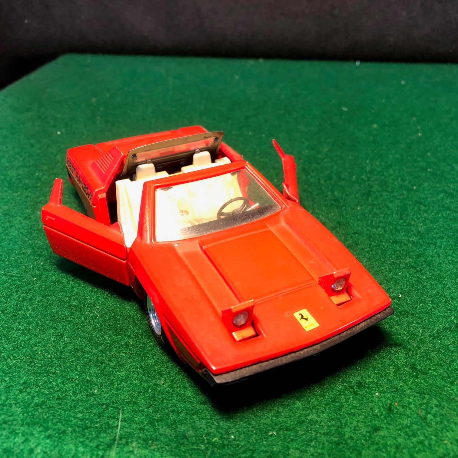 Ferrari 308 GT Rainbow Bertone Red by Eidai 1:28 (44)(No box)