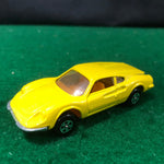 Ferrari 246 GT Yellow by Ertl 1:64 (1402)(No box)