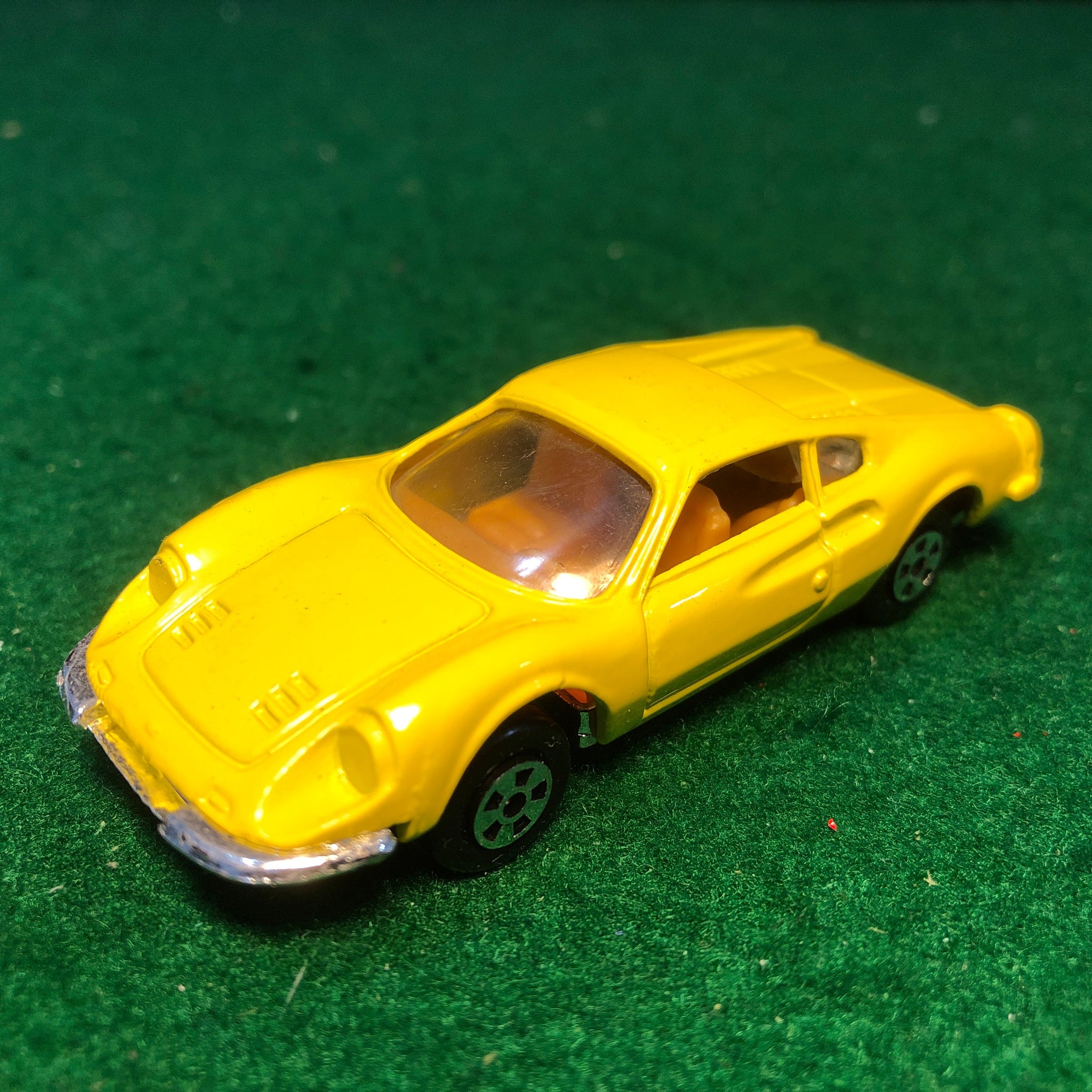 Ferrari 246 GT Yellow by Ertl 1:64 (1402S)(No box)