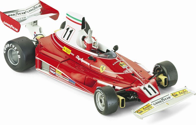 1975 Ferrari 312T Clay Regazzoni w/Driver by Exoto 1:18 (97051)