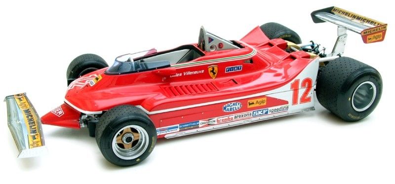 1979 Ferrari 312T4 Gilles Villeneuve by Exoto 1:18 (S Africa)