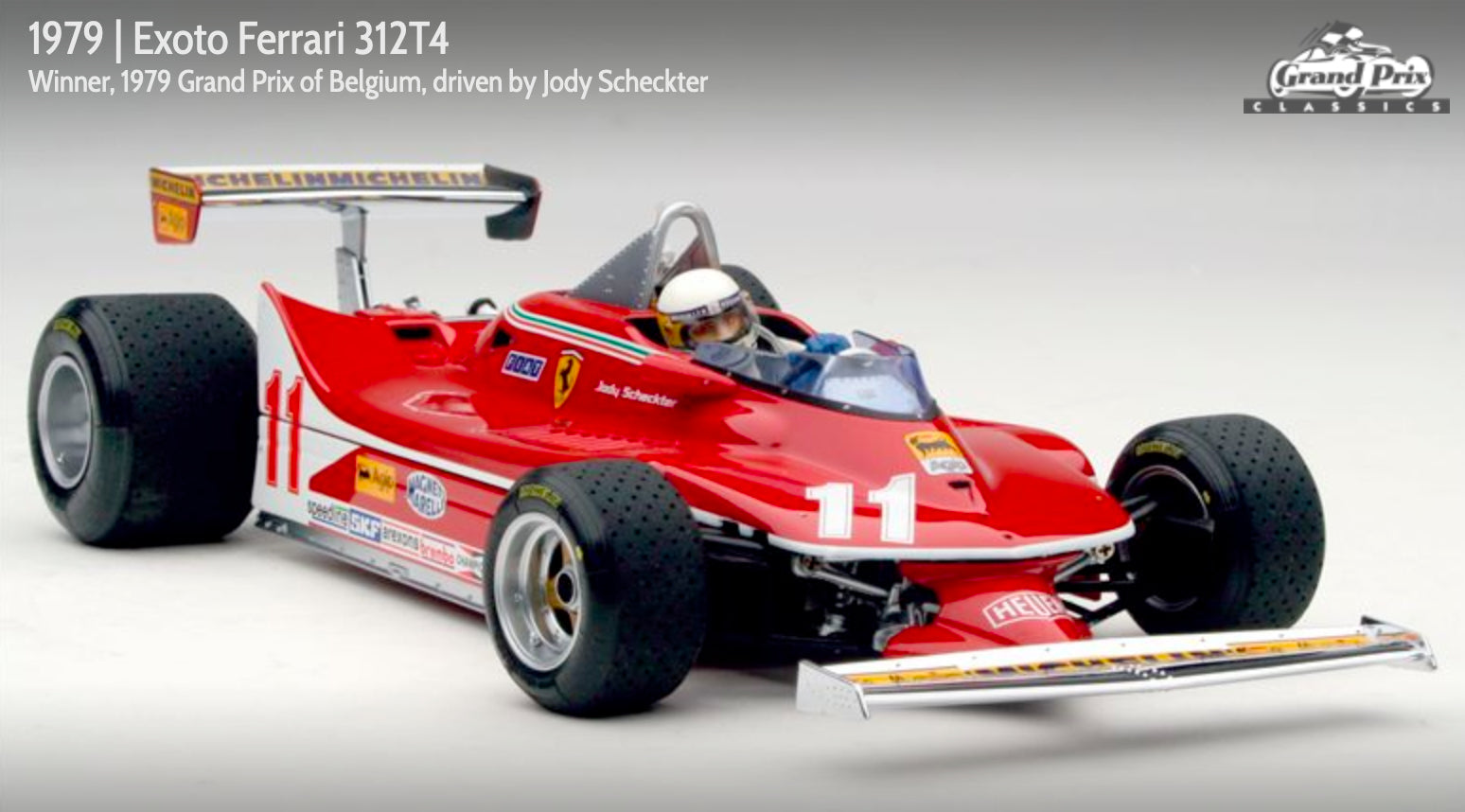 1979 Ferrari 312T4 Jody Scheckter by Exoto 1:18  (97072)