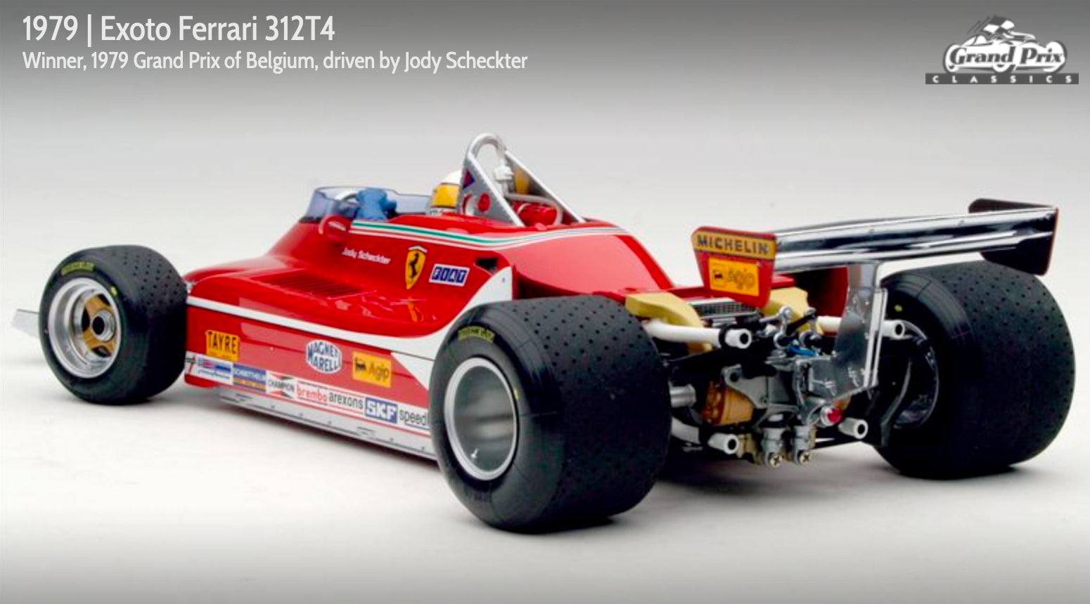 1979 Ferrari 312T4 Jody Scheckter by Exoto 1:18  (97072)