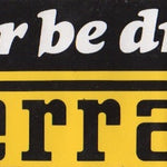 "I'd rather be driving my Ferrari" Bumper Sticker by FAF