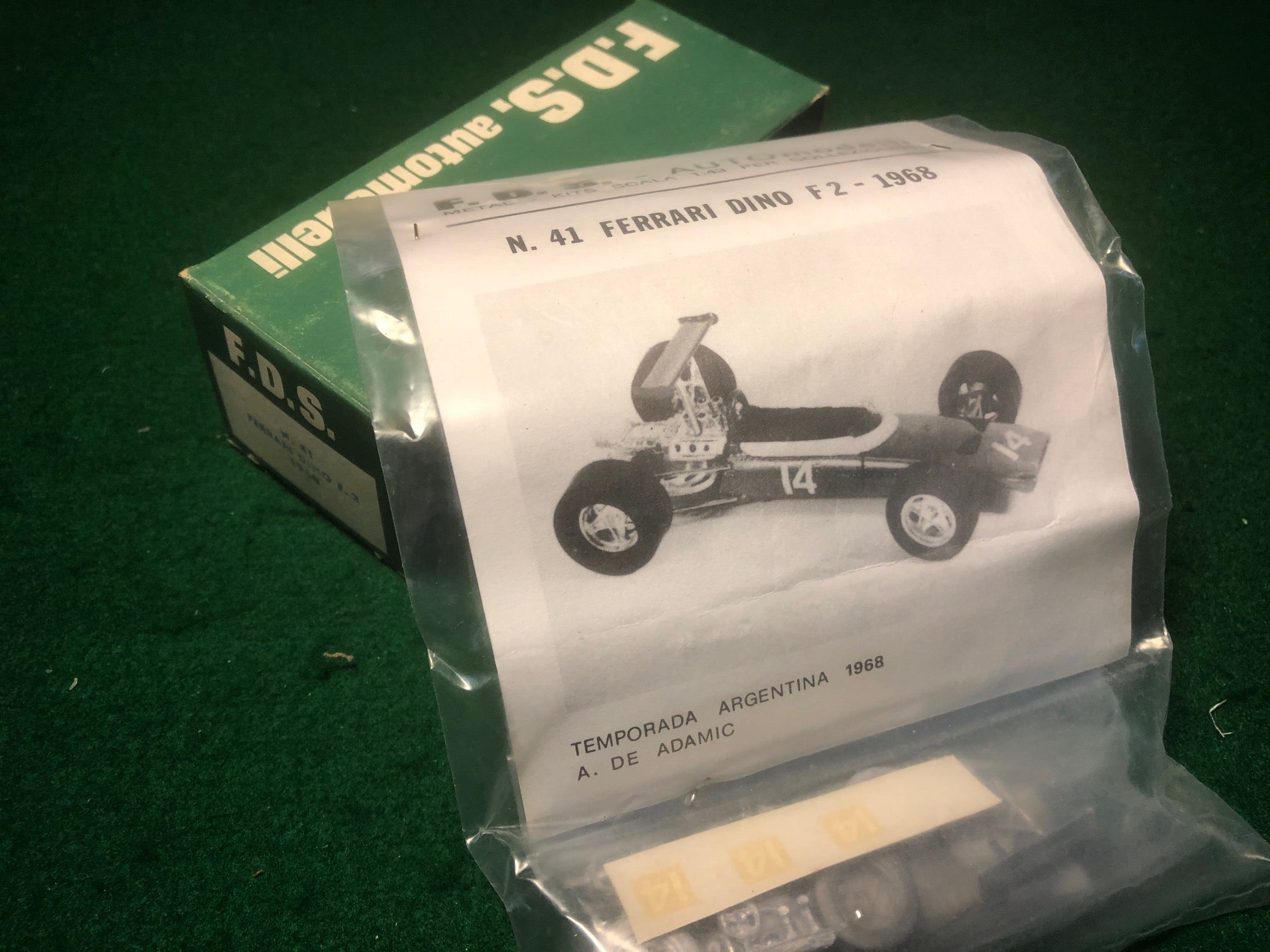 Ferrari Dino F2 1968 by FDS 1:43 (41)