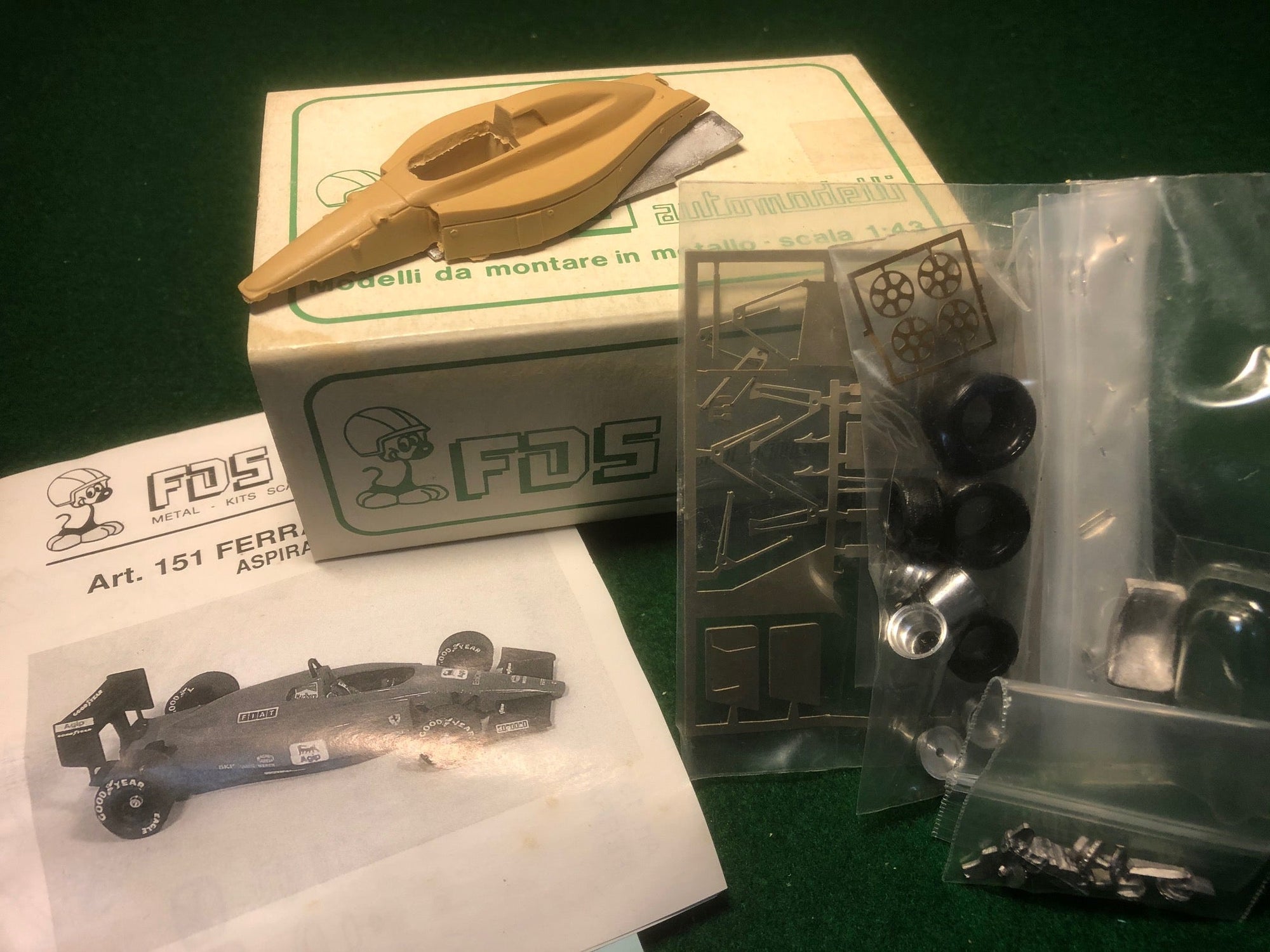 Ferrari F1 Aspirata Presentazione 1989 by FDS 1:43 (151)