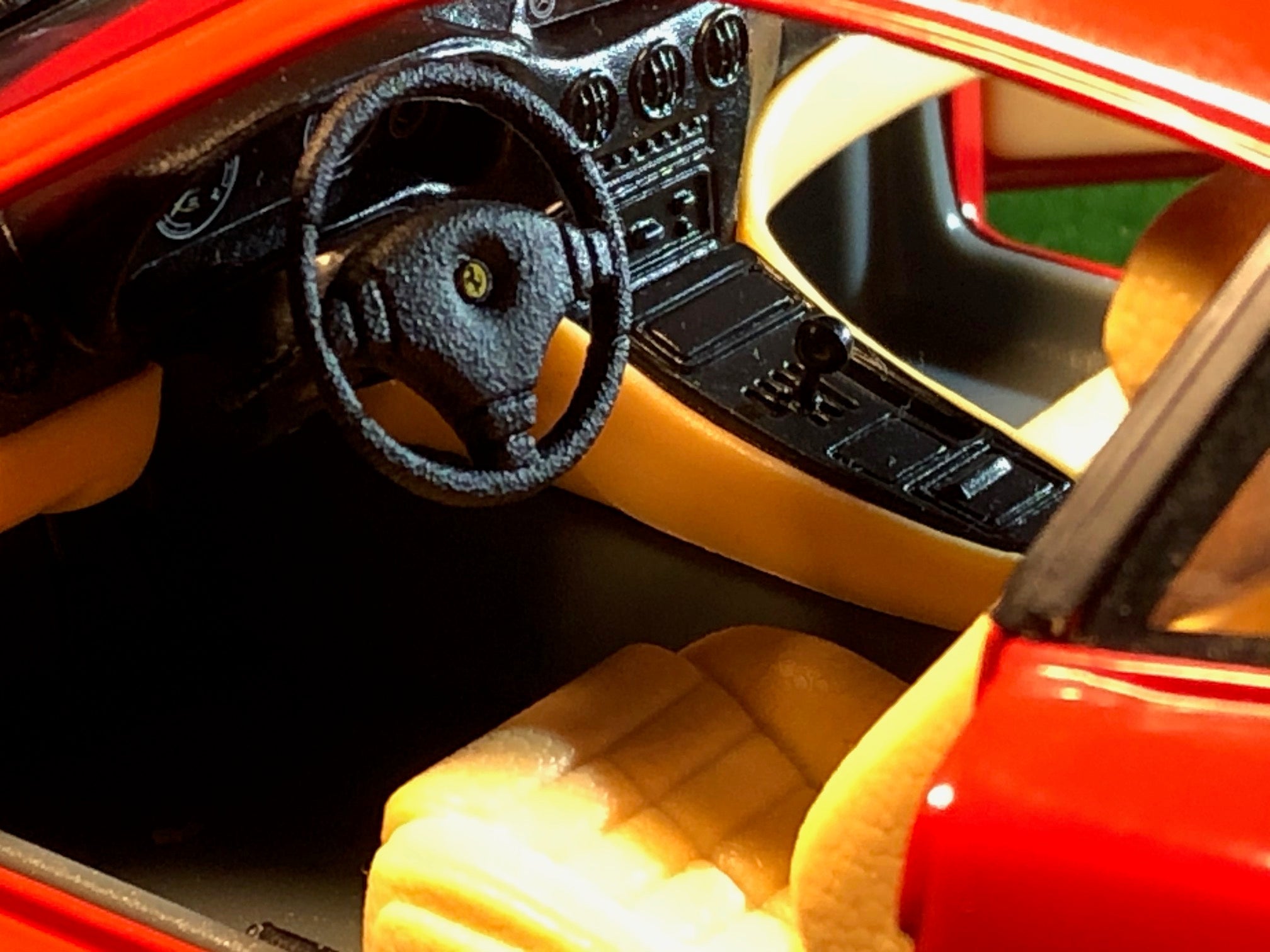 Ferrari 550 Maranello Red by HotWheels 1:18 (25734)(No box)