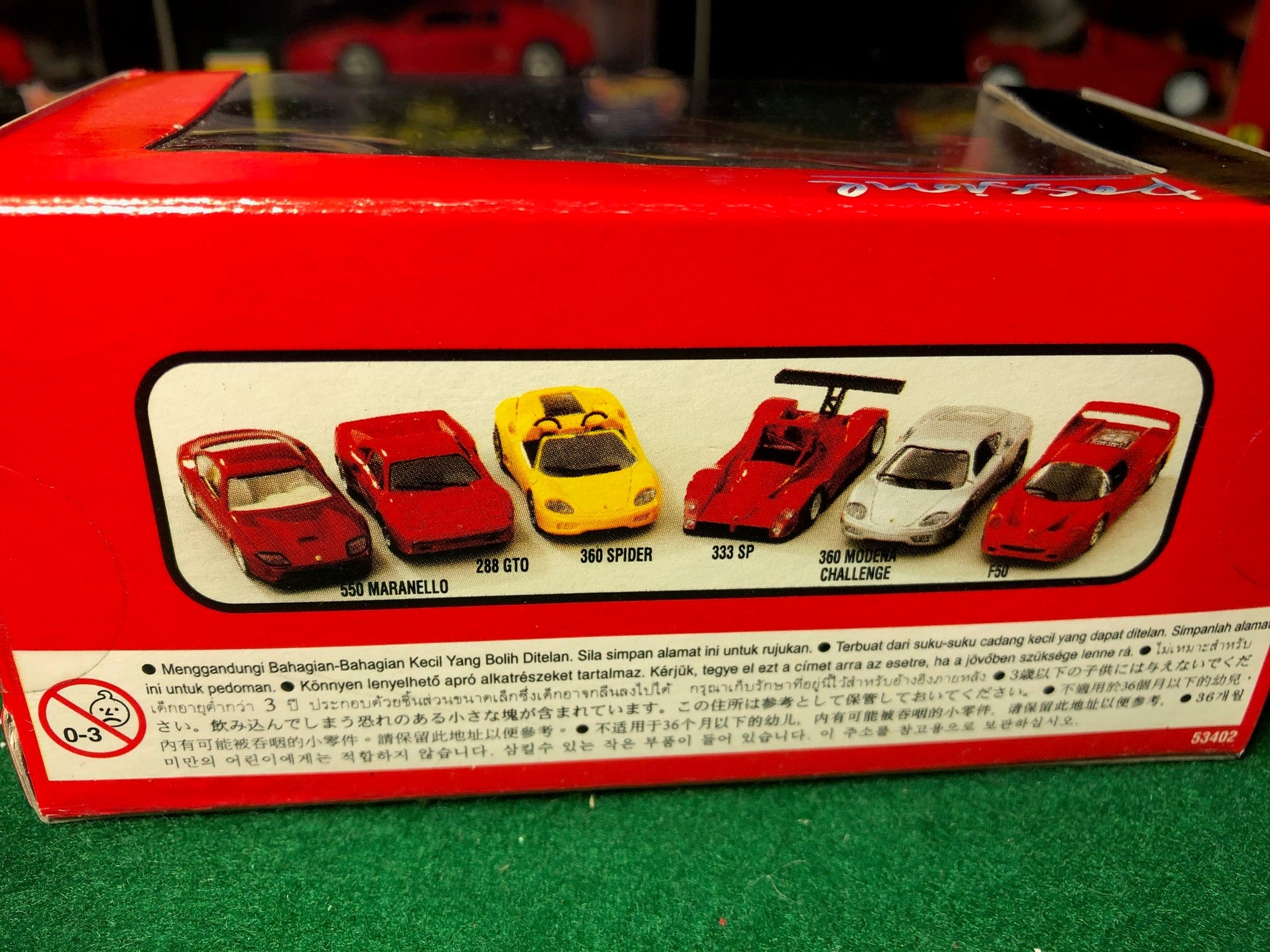 Ferrari 550 Maranello Red by HotWheels 1:43 (53402)