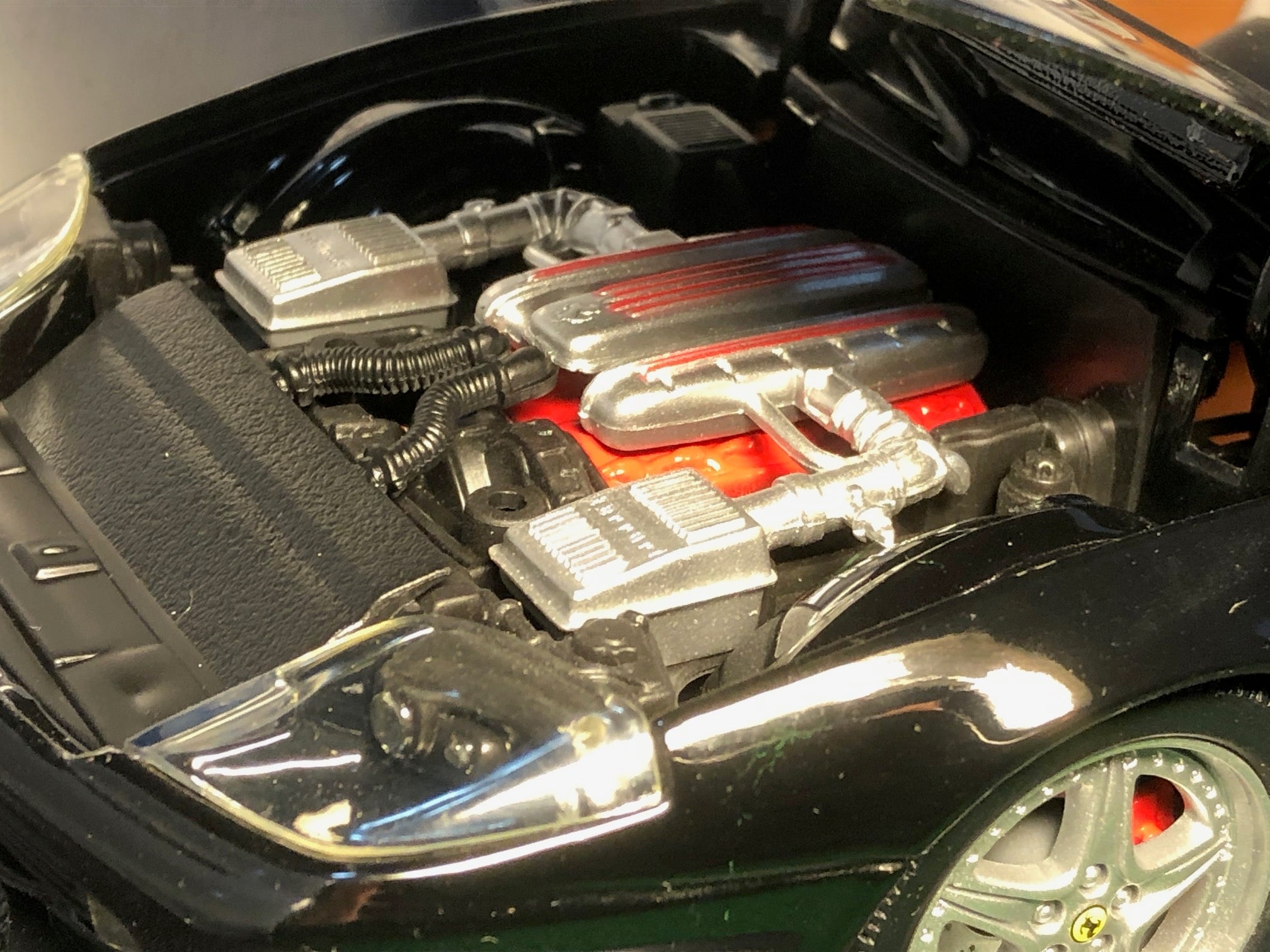 Ferrari 550 Barchetta Pininfarina Black by HotWheels 1:18 (54597)