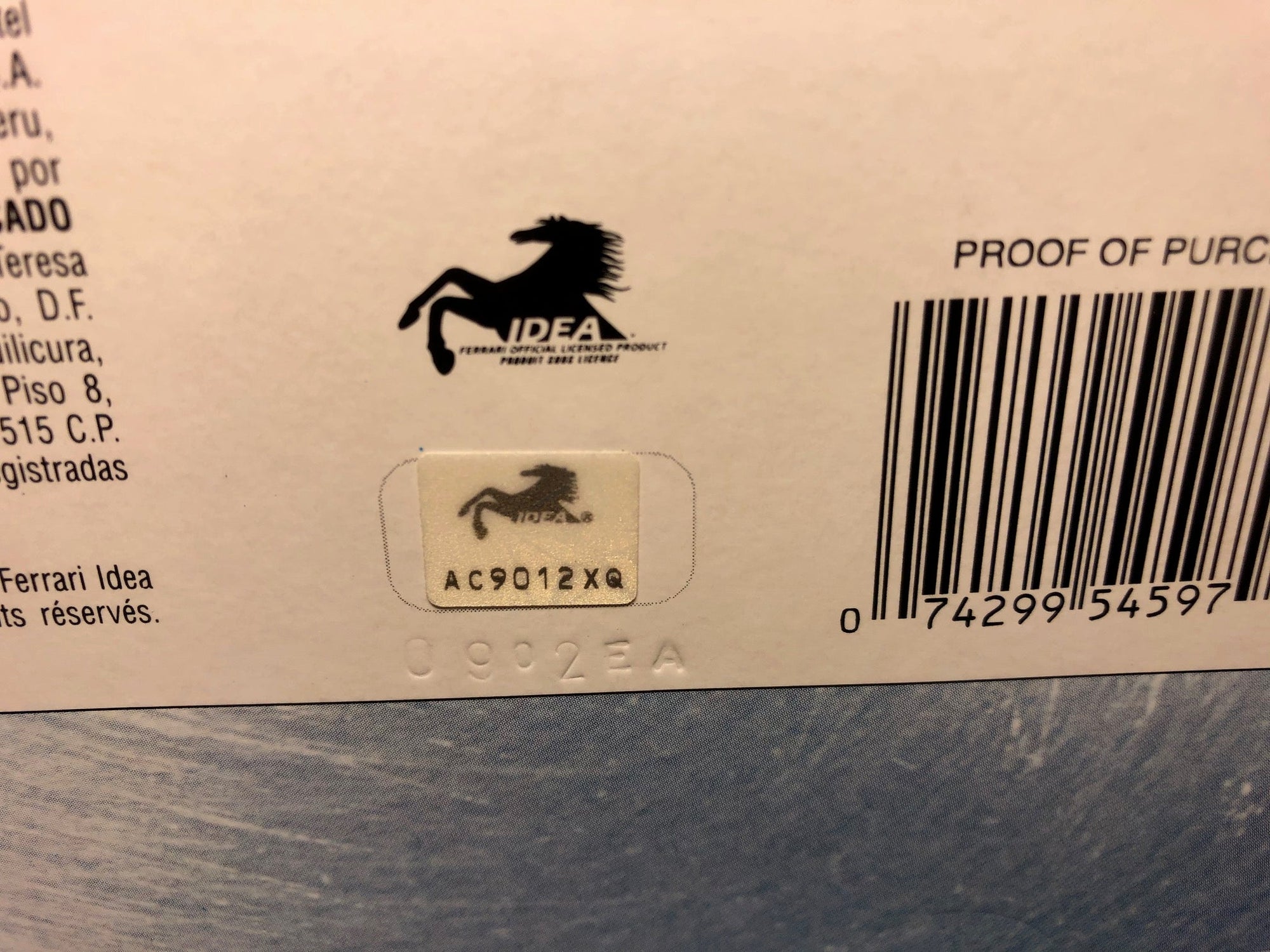 Ferrari 550 Barchetta Pininfarina Black by HotWheels 1:18 (54597)