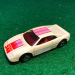 Ferrari 348 TB White by Hotwheels 1:64 (SHO)(5666)(No box)