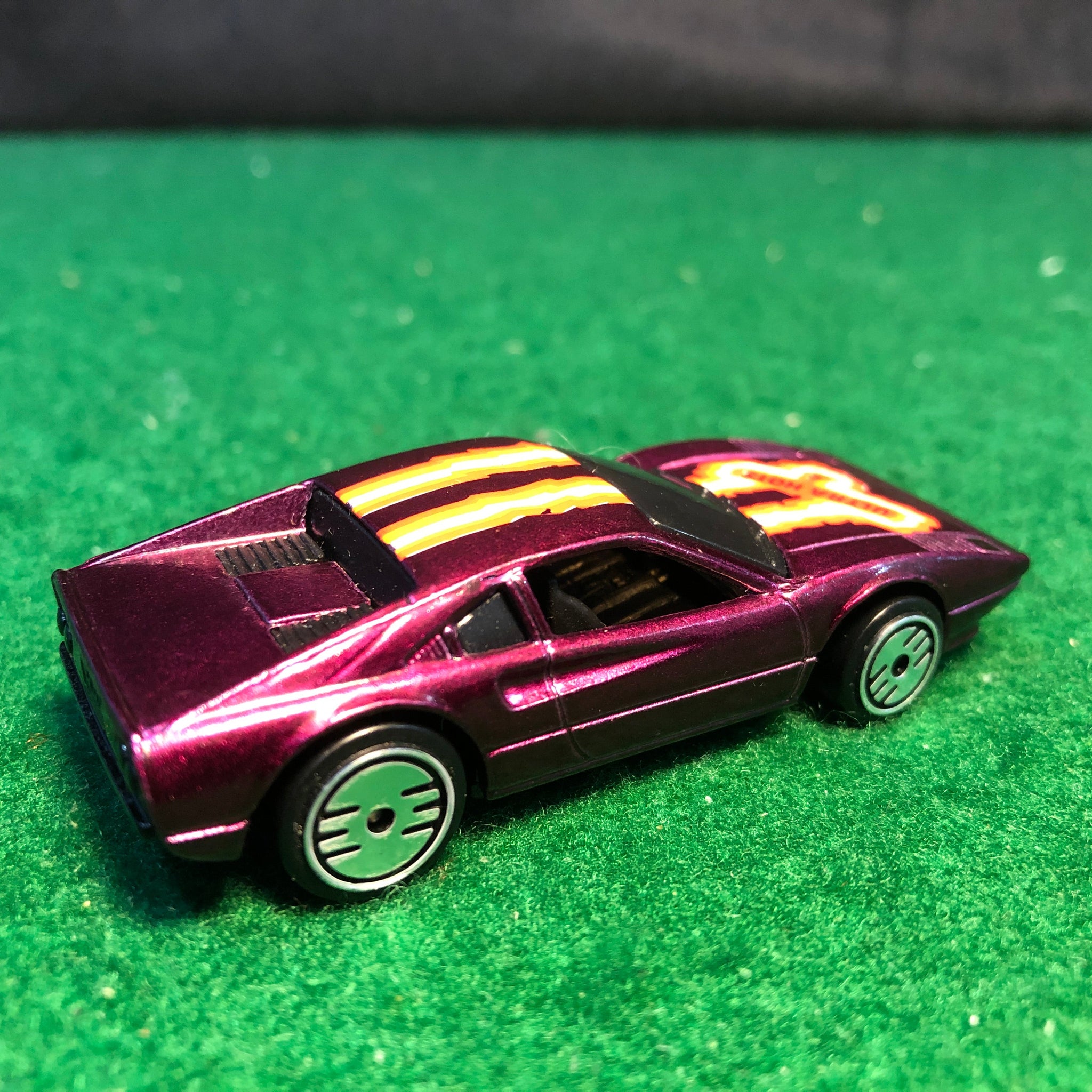 Ferrari 308 GTB Purple Ultra Hots by HotWheels 1:64 (UH)(7295)(No box)