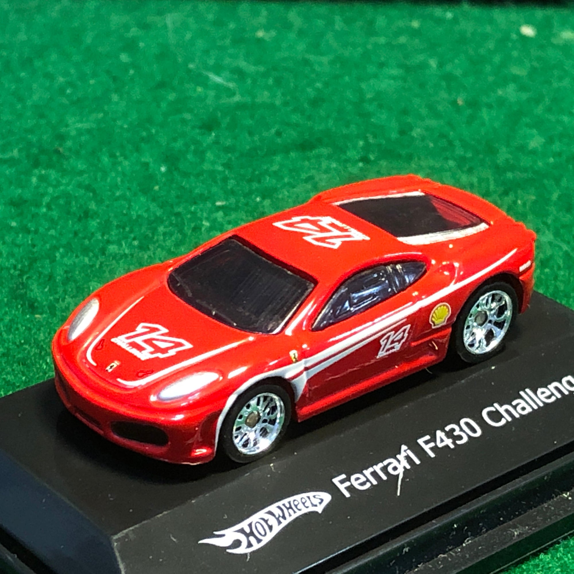 Ferrari 430 Challenge N 14 Red by HotWheels 1:87 HO (8Y)(P1273)(DC)