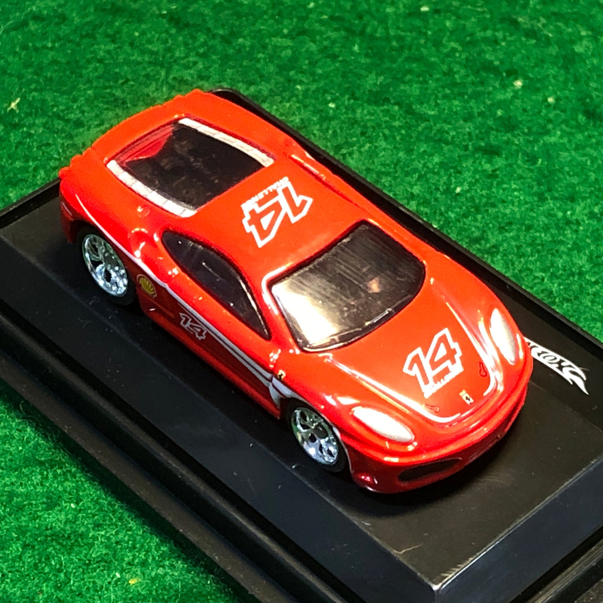 Ferrari 430 Challenge N 14 Red by HotWheels 1:87 HO (8Y)(P1273)(DC)