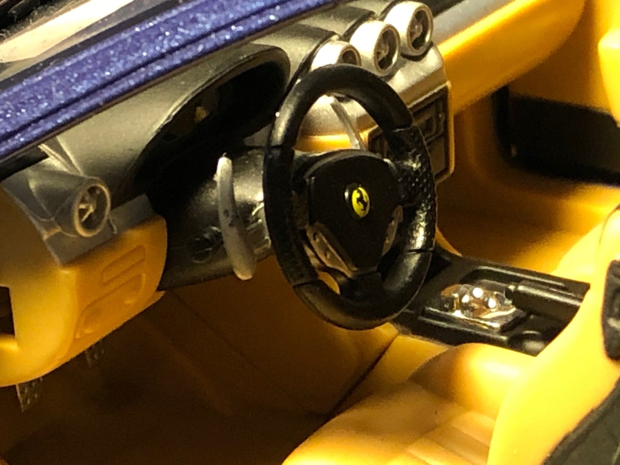 Ferrari 612 Scaglietti Metallic Blue by HotWheels 1:18 (C7522)