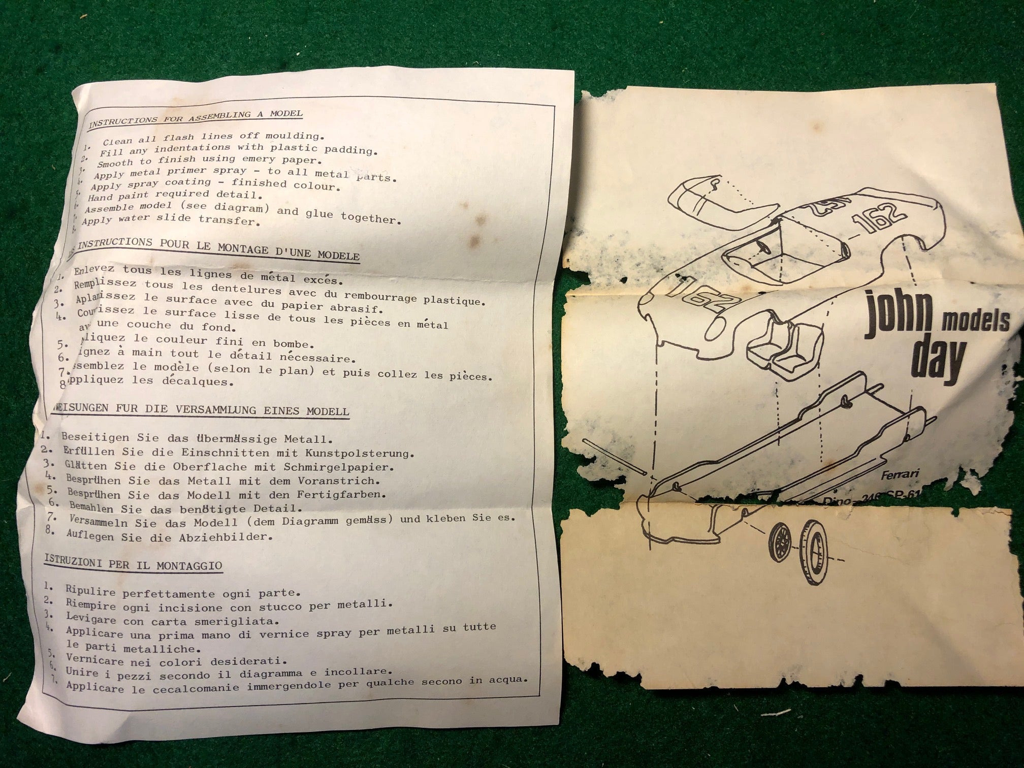 Ferrari 246 SP 1961 by John Day 1:43 (266)