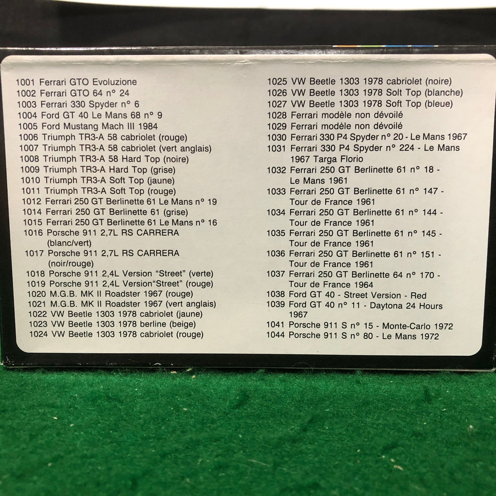 Ferrari 250 GT SWB Berlinetta N 147 by Jouef 1:43 (1033)