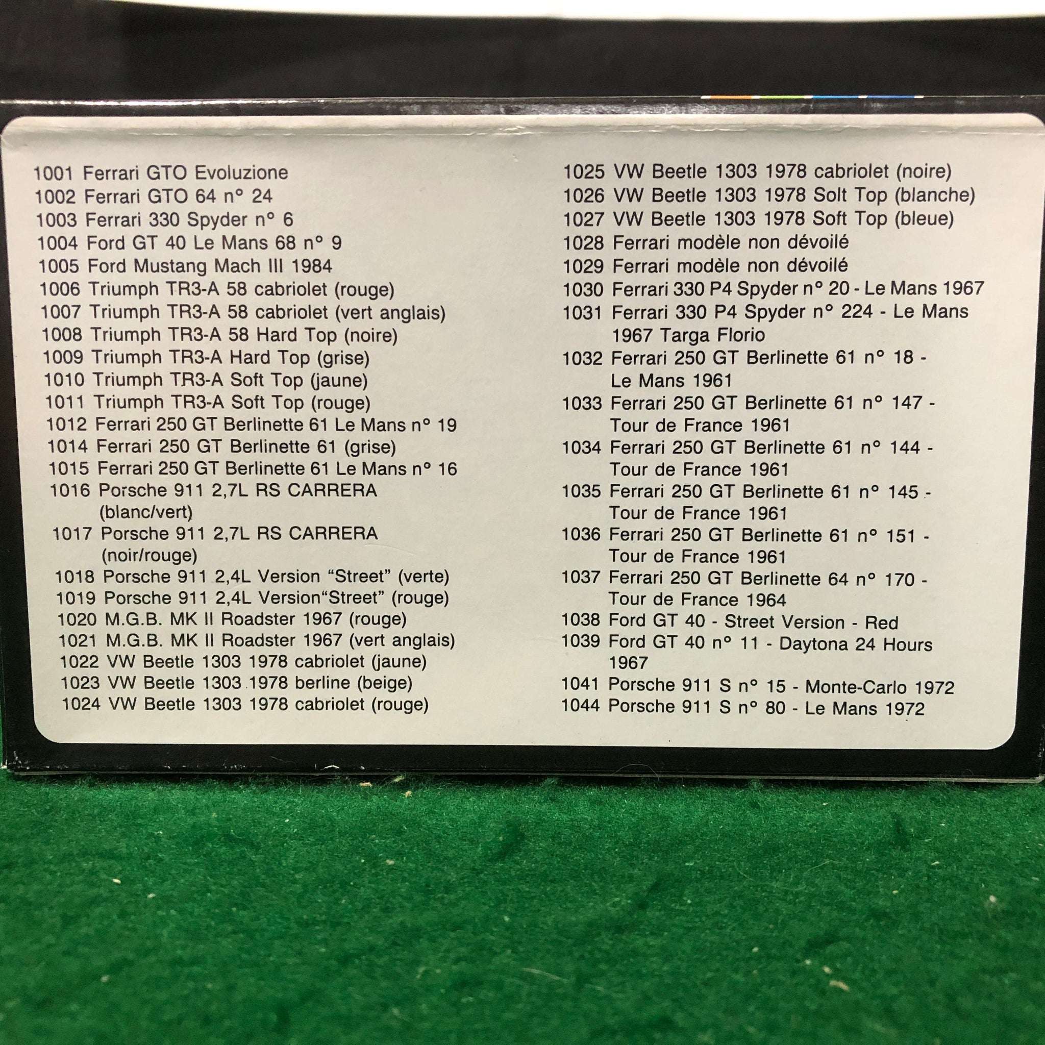 Ferrari 250 GT SWB Berlinetta N 147 by Jouef 1:43 (1033)