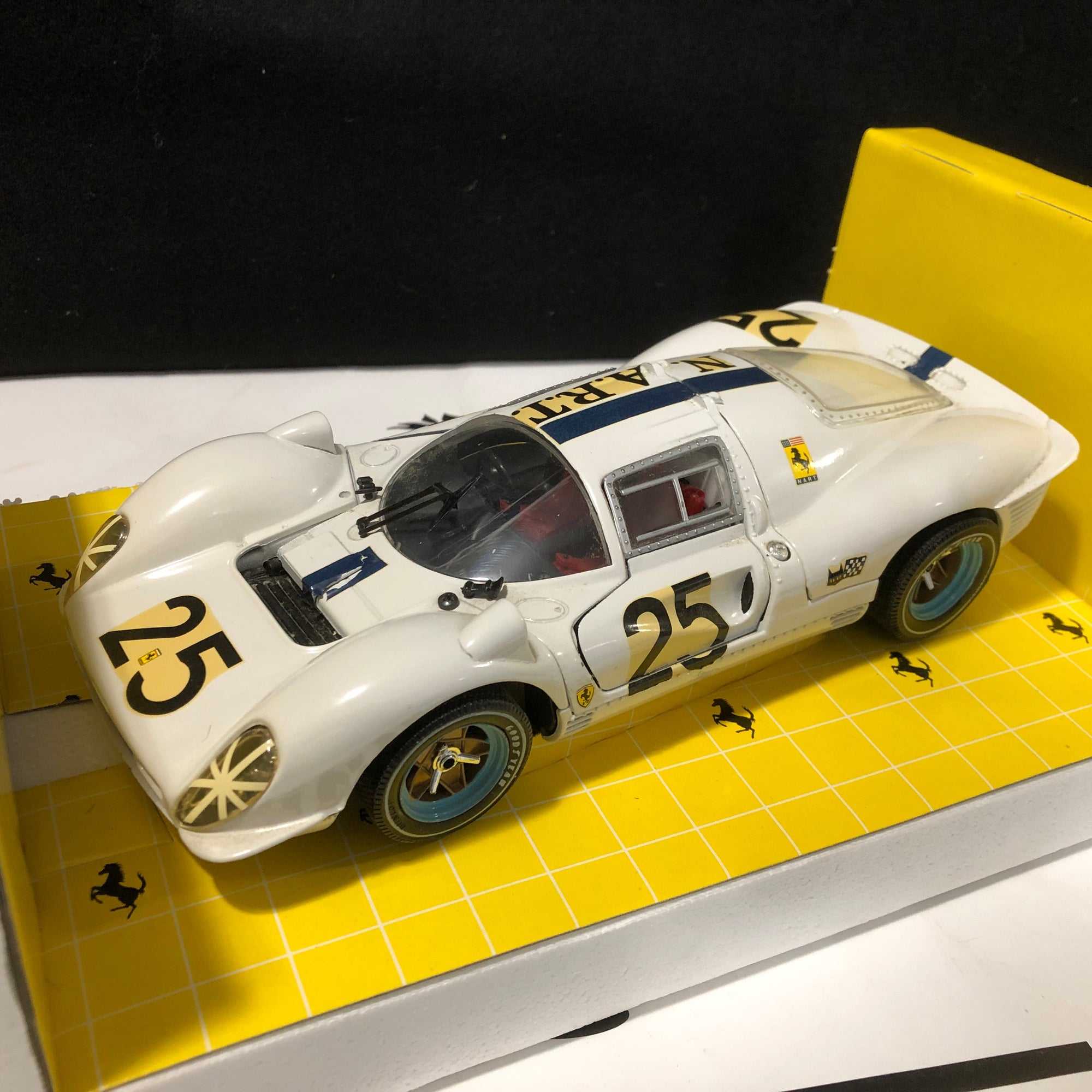Ferrari 412 P 1967 NART N.25 Ltd Ed by Jouef 1:18 (3024)(Limited Edition)