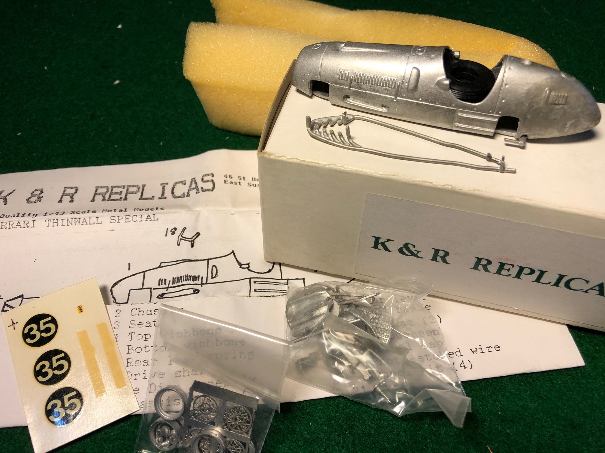 Ferrari Thinwall Special, by K&R Replicas 1:43 (KKRL 7)