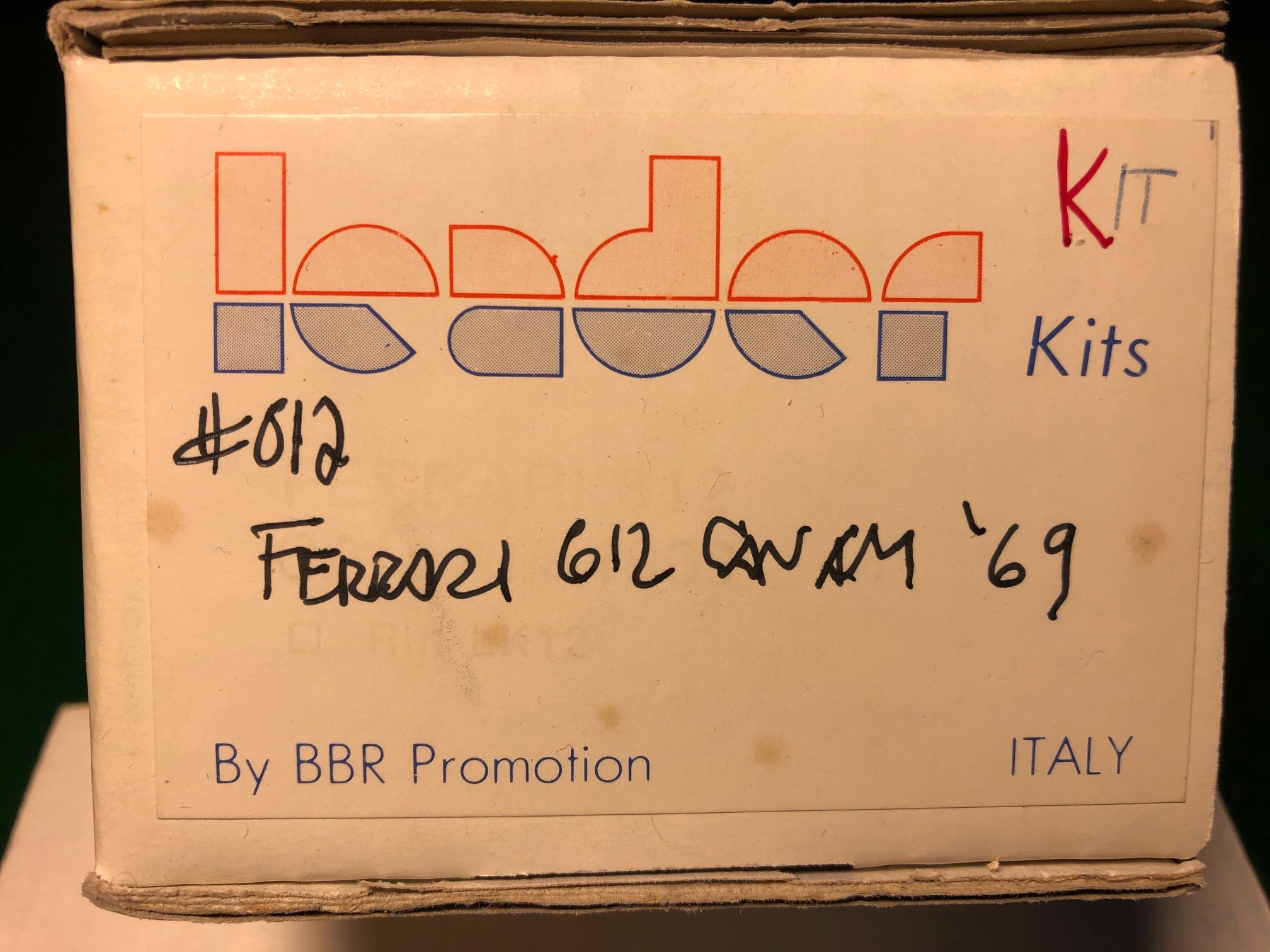 Ferrari 612 Can Am 1969 by BBR/Leader 1:43 (LK12)