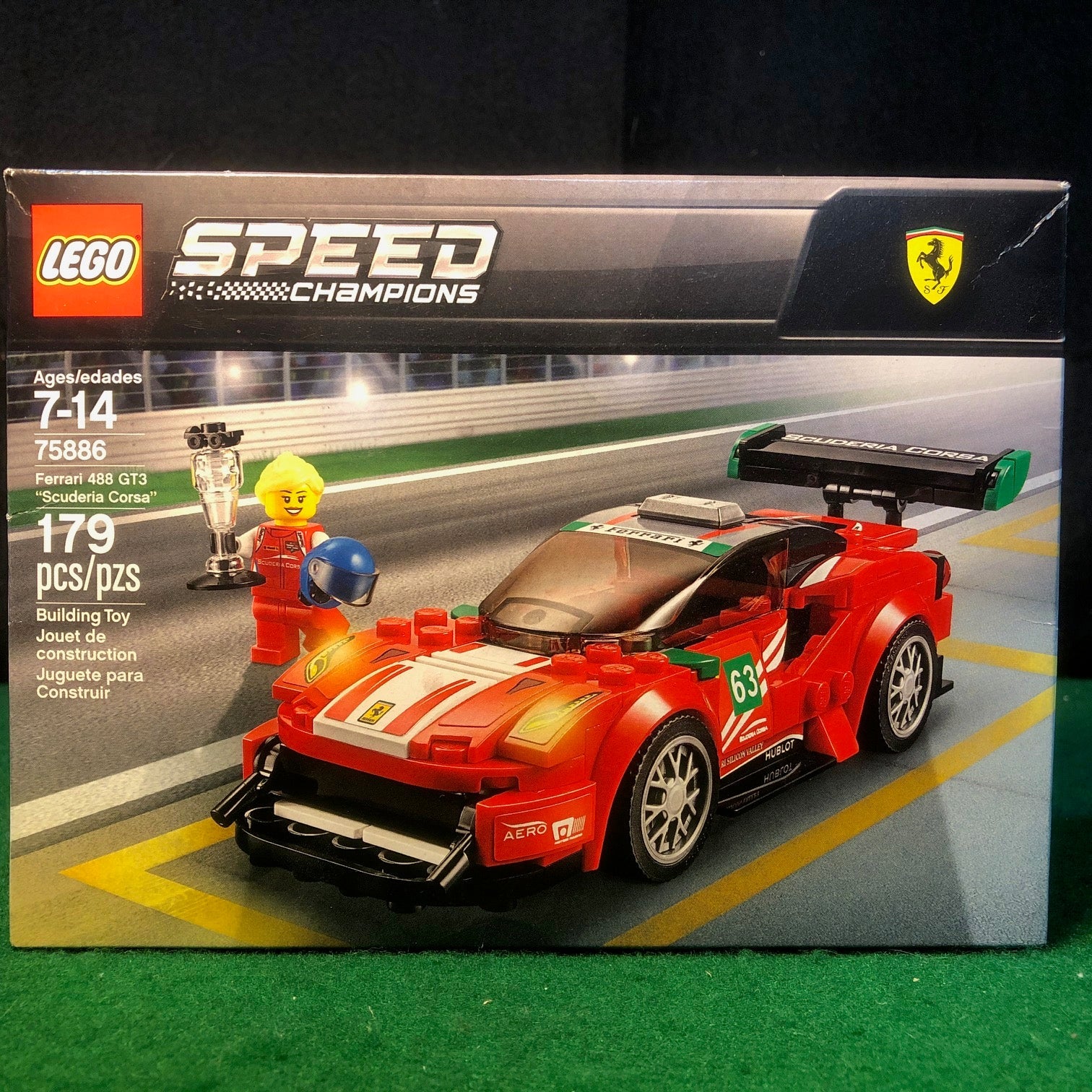 Ferrari 488 GT3 Scuderia Corsa - Lego Speed Champions (75886)
