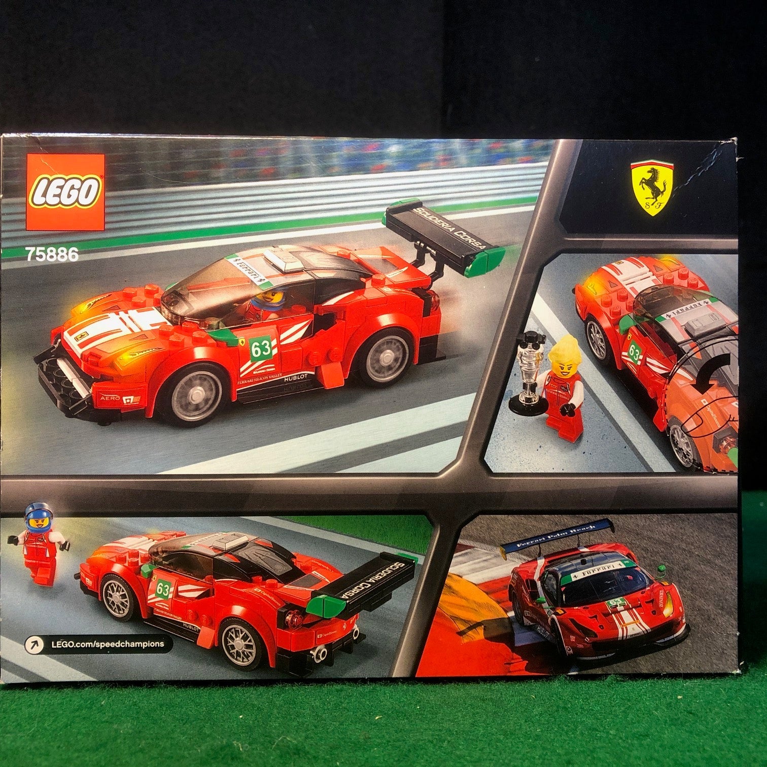 Ferrari 488 GT3 Scuderia Corsa - Lego Speed Champions (75886)