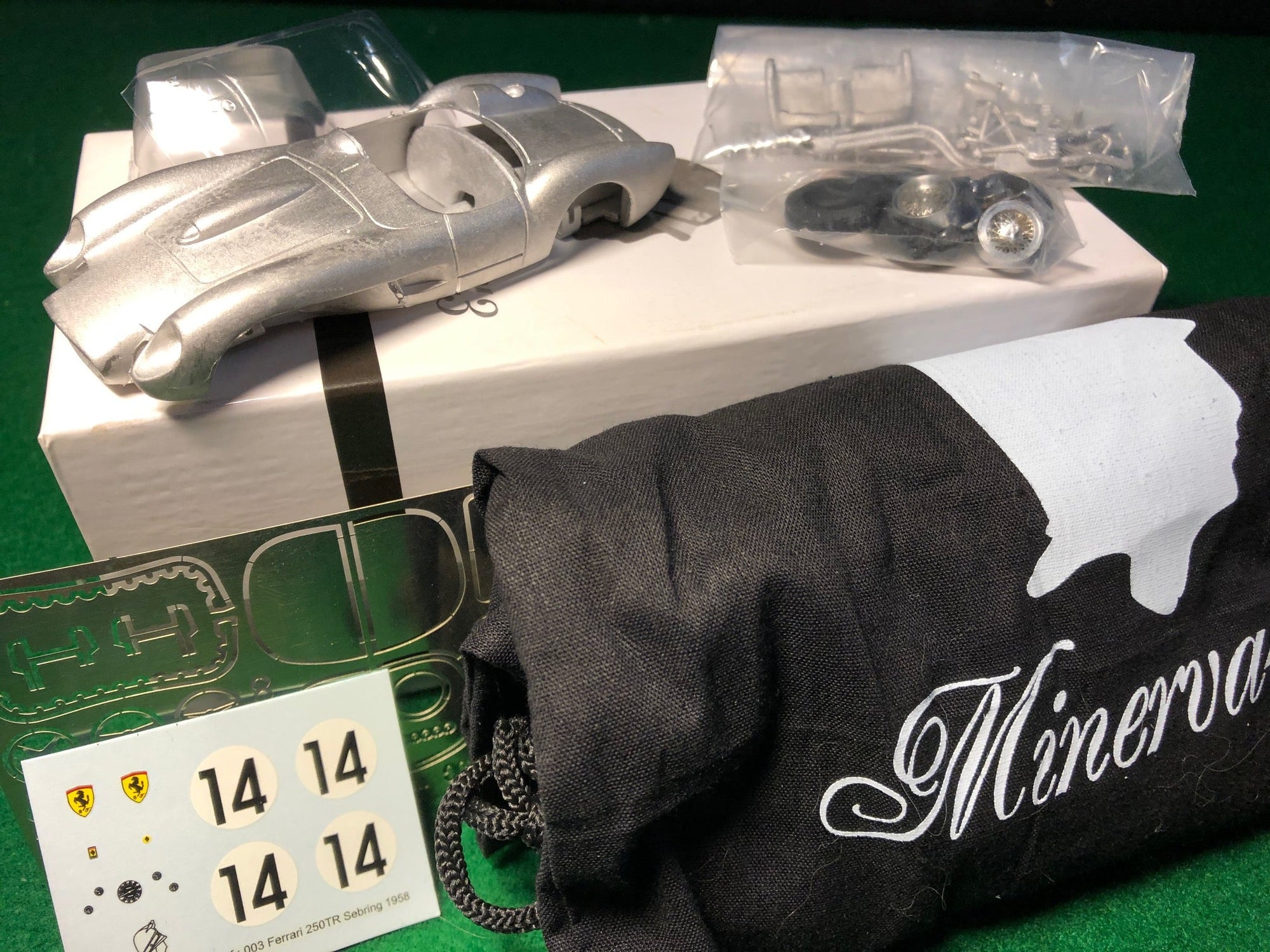 Ferrari 250 TR 12 Hrs of Sebring 1958 Collins & Hill, by Minerva43 1:43 (003)