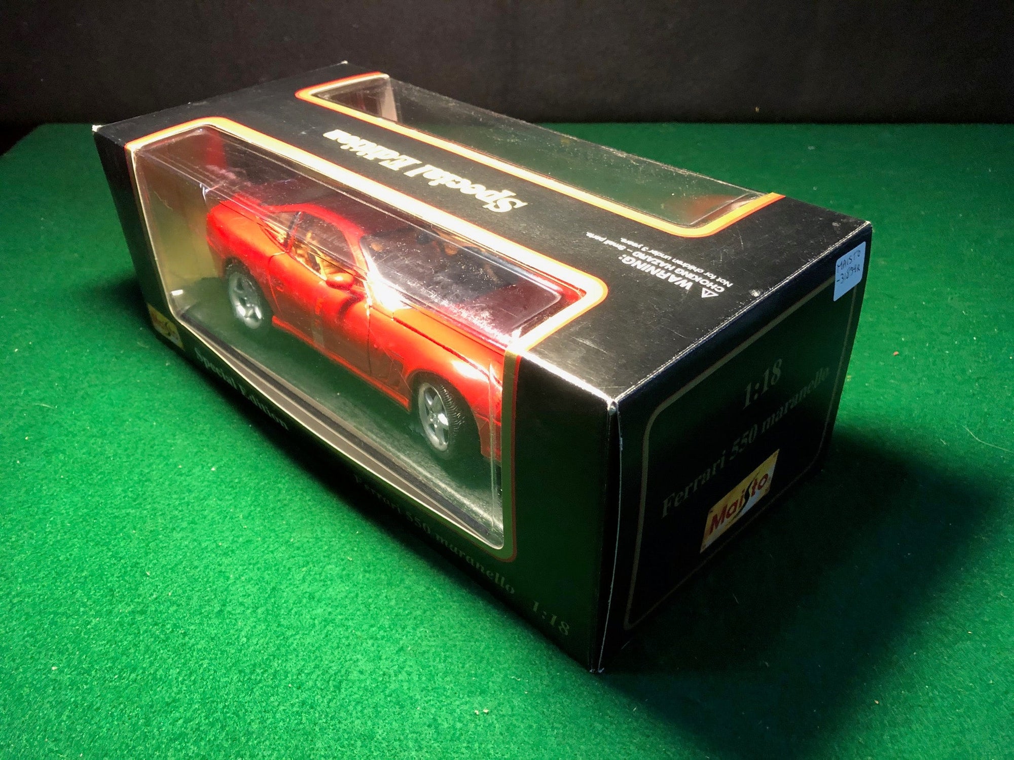 Ferrari 550 Maranello Red by Maisto 1:18 (31839)