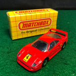 Ferrari F40 Red by Matchbox 1:59 (MB24)
