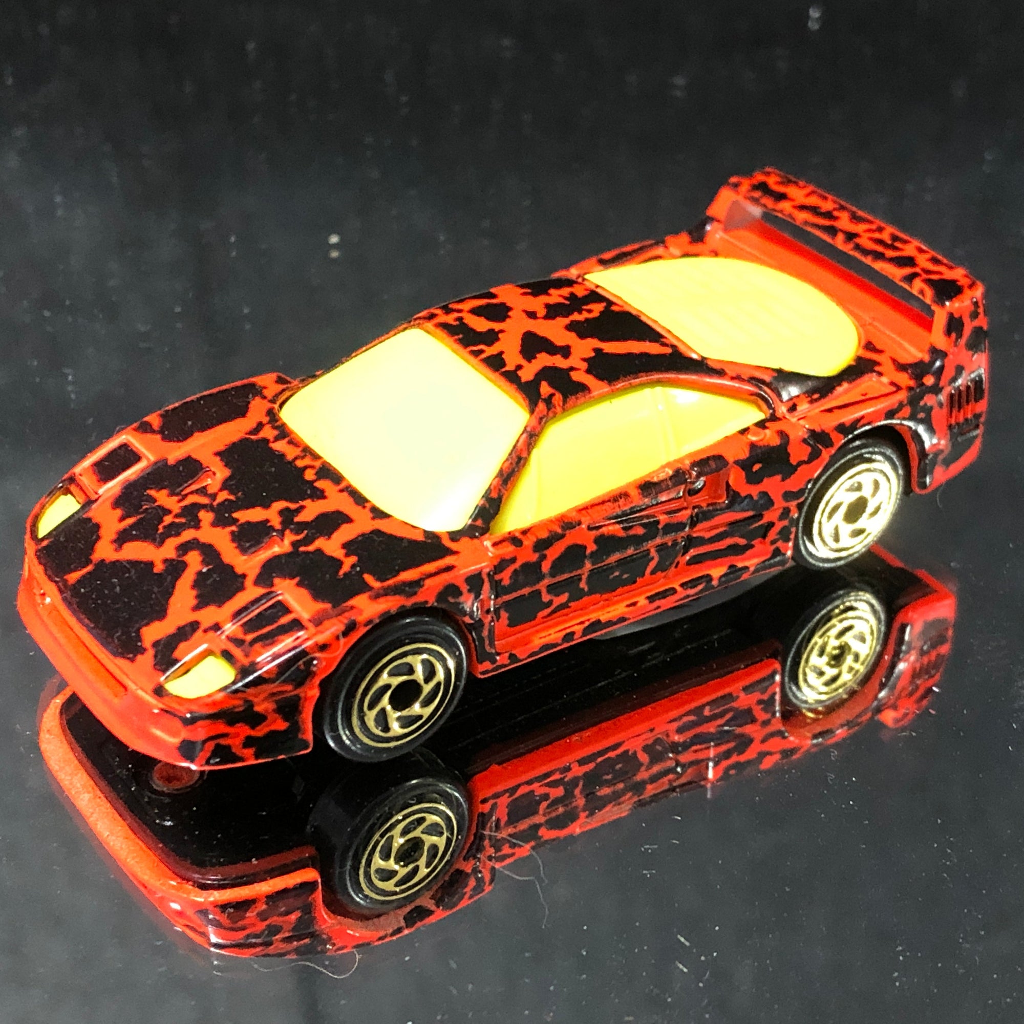 Ferrari F40 Orange/Black by Matchbox 1:59 (MB24)(No box)