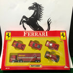 Ferrari 308 GTB F40 Testarossa F1 Car + Transporter Gift Set by Matchbox 1:64 (MC-18)