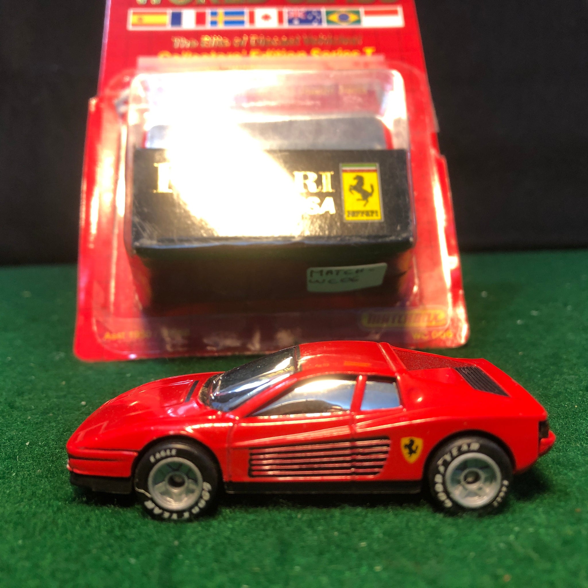 Ferrari Testarossa Red by Matchbox 1:59 (WC06)