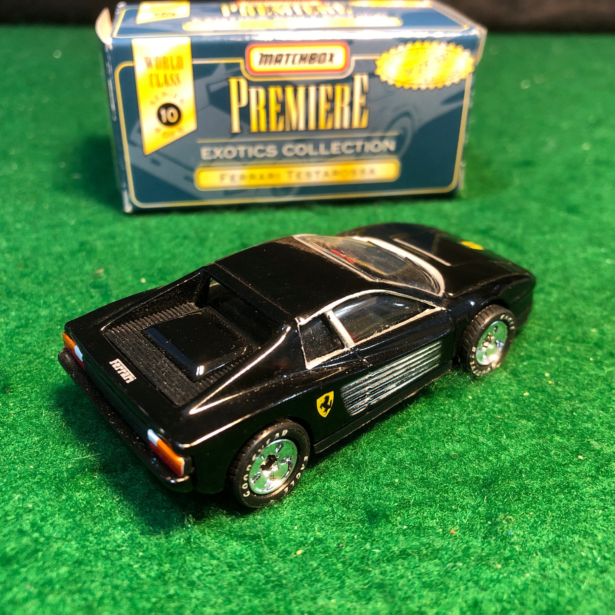 Ferrari Testarossa Black by Matchbox 1:59 (WC104)
