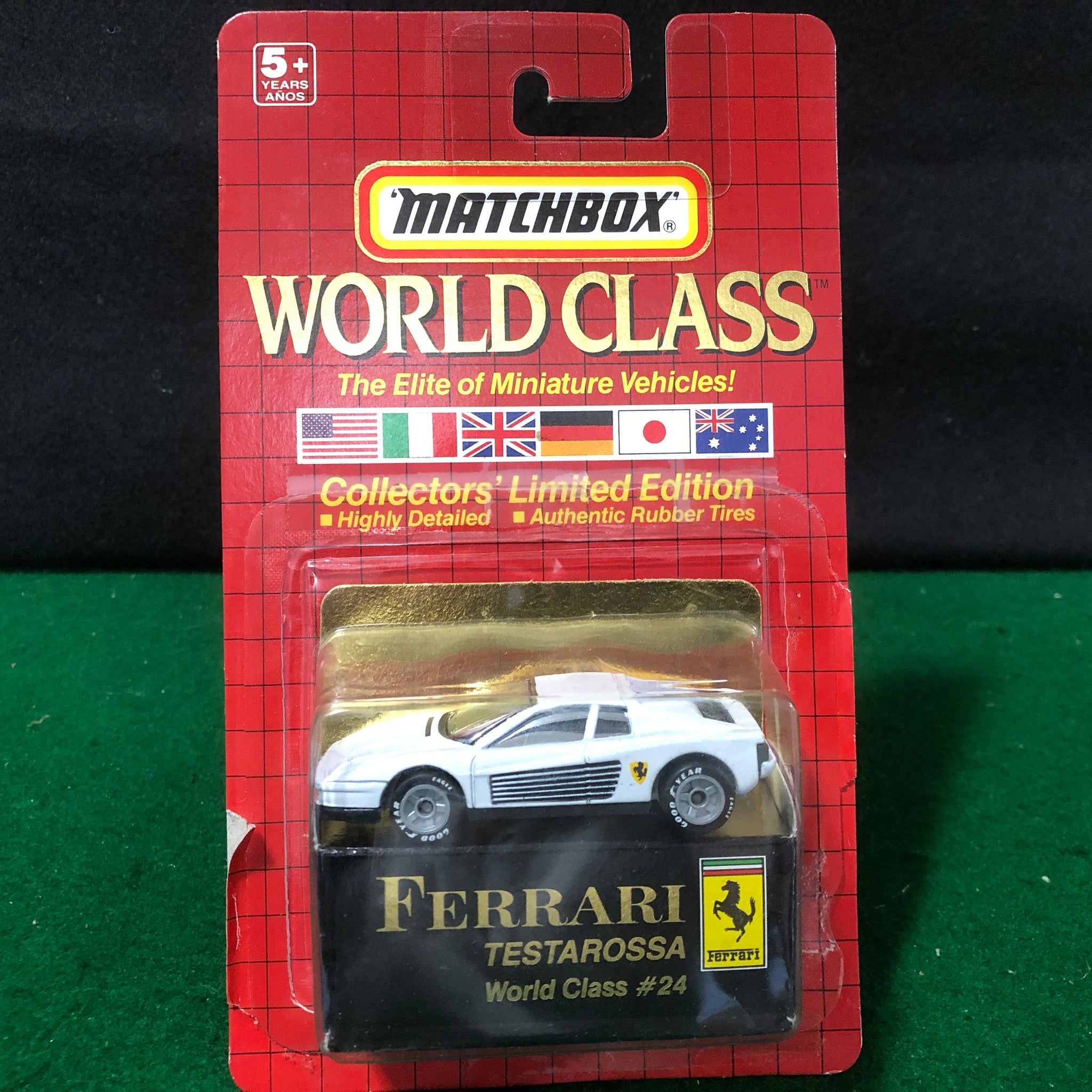 Ferrari Testarossa White by Matchbox 1:55 (WC24)