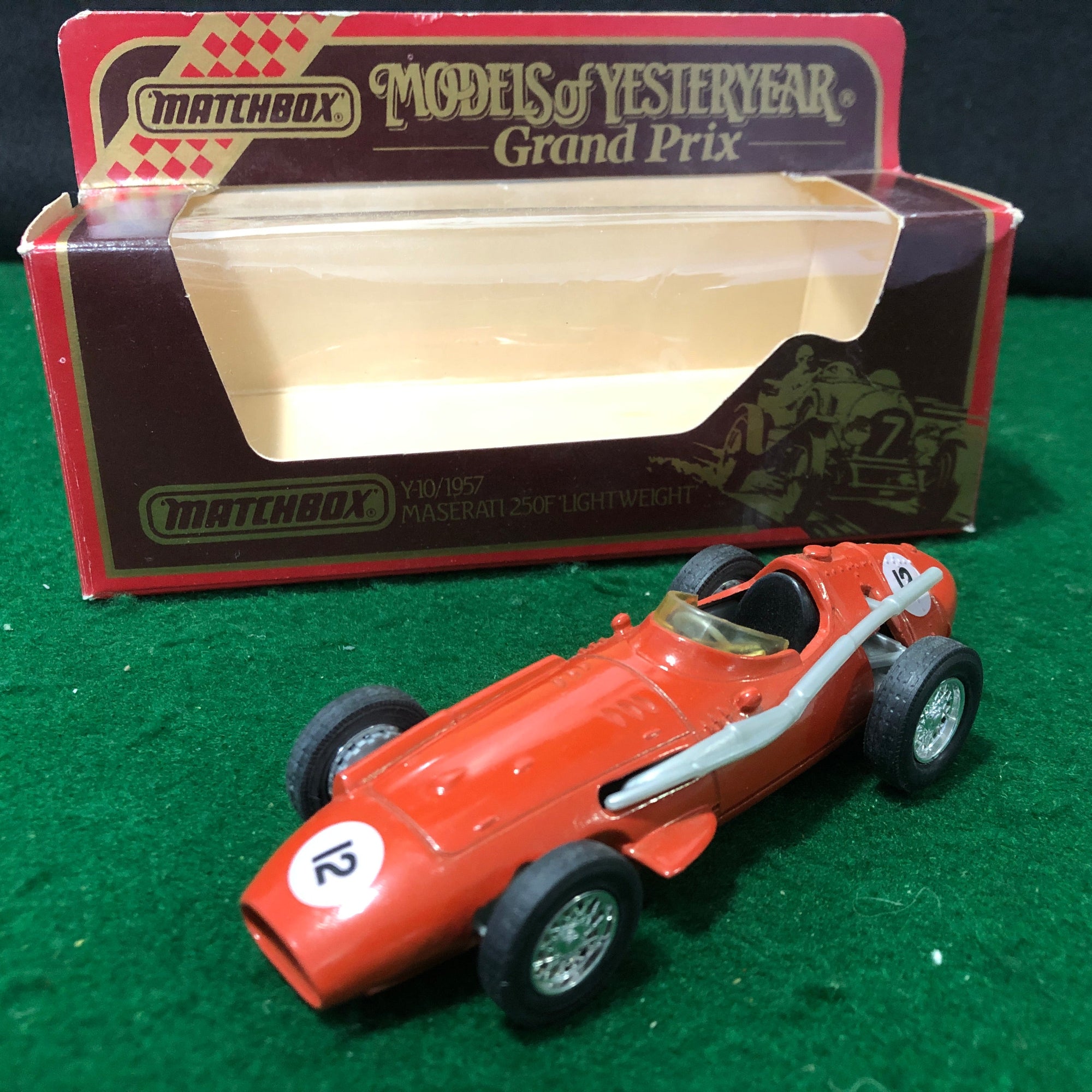Maserati 250 F Lightweight 1957 N 12 by Matchbox 1:36 (Y10)