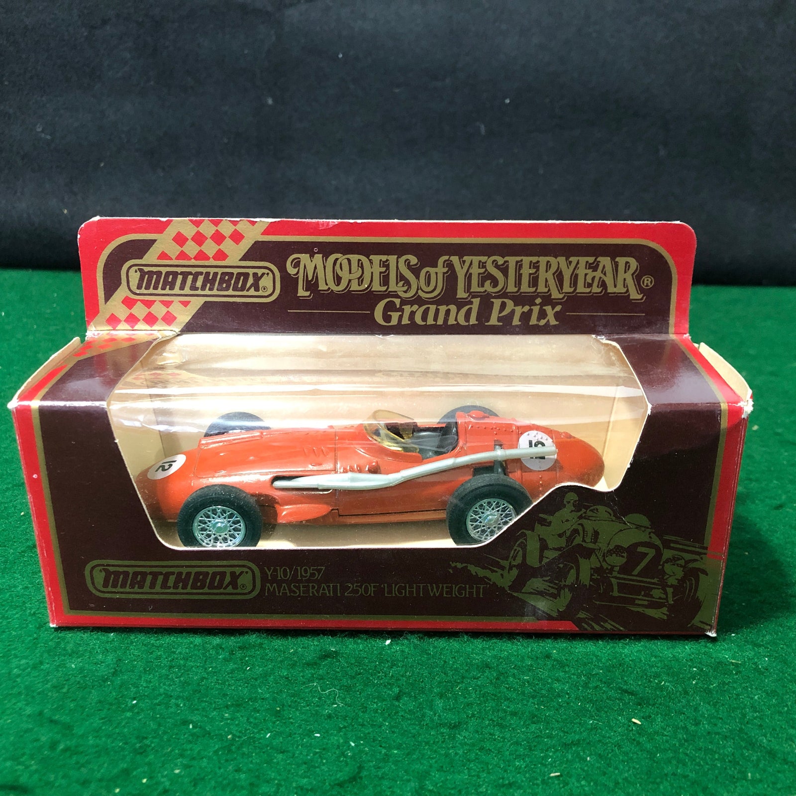 Maserati 250 F Lightweight 1957 N 12 by Matchbox 1:36 (Y10)